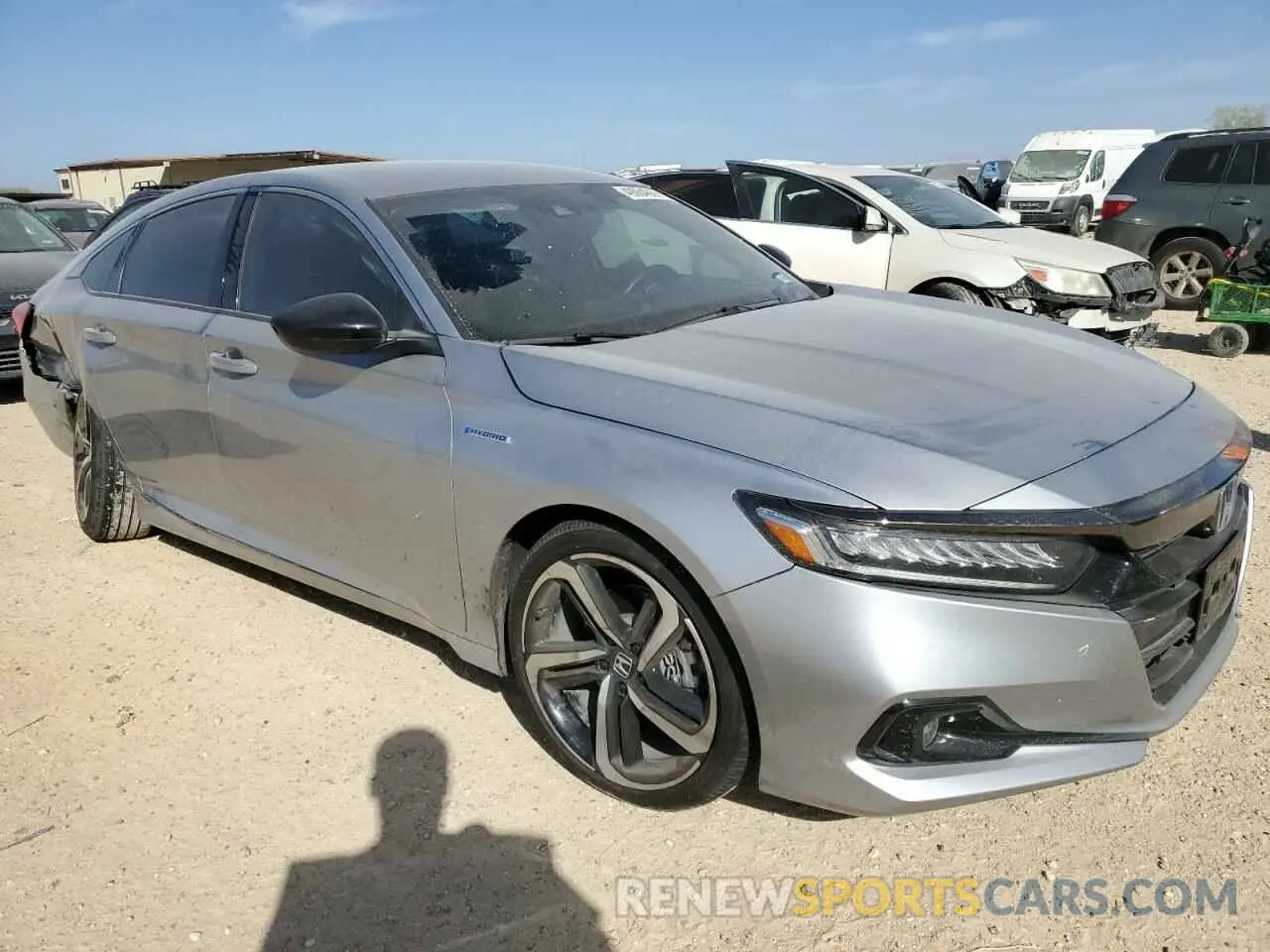 4 Photograph of a damaged car 1HGCV3F21NA046917 HONDA ACCORD 2022