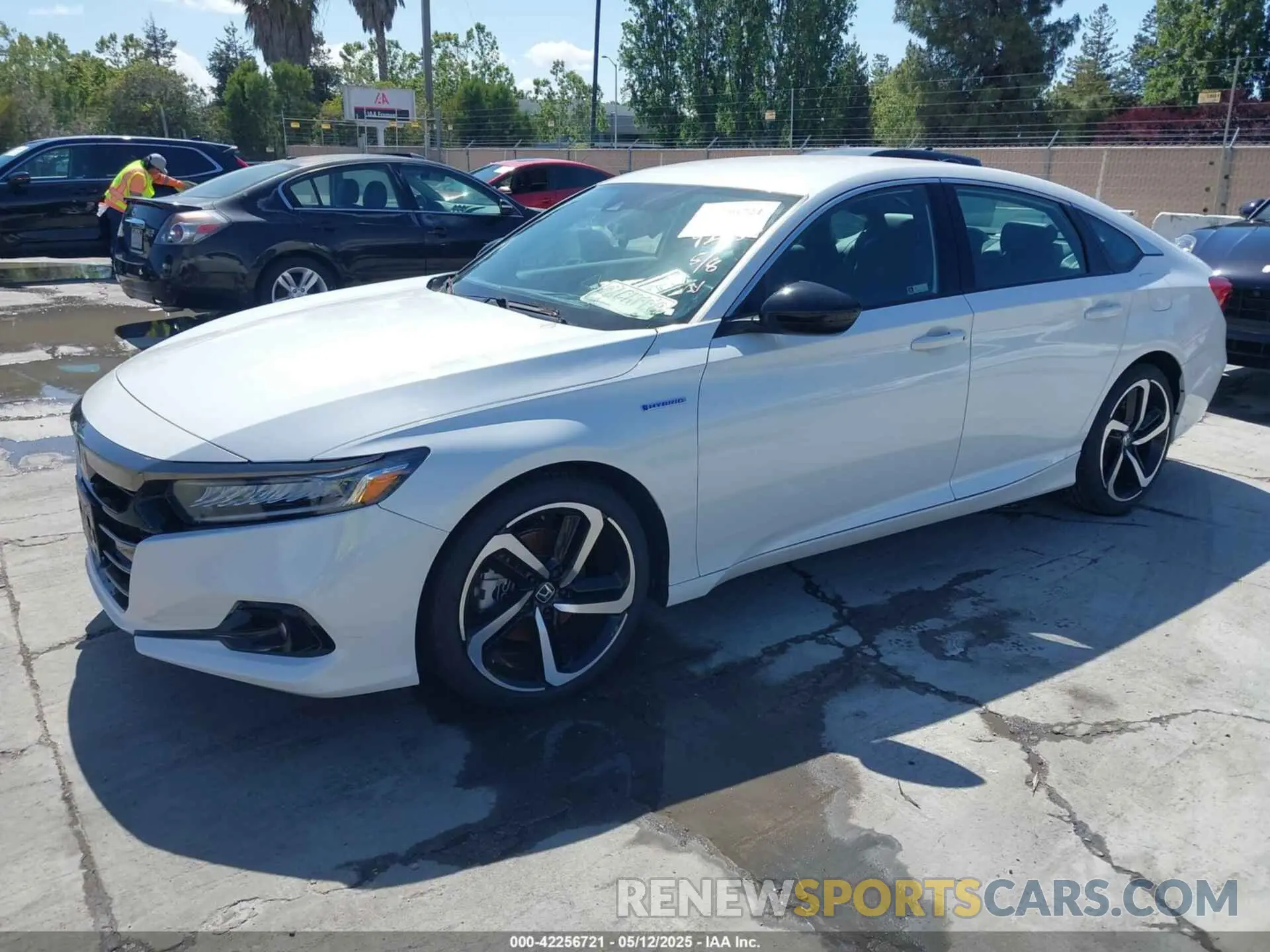 2 Photograph of a damaged car 1HGCV3F21NA047677 HONDA ACCORD 2022