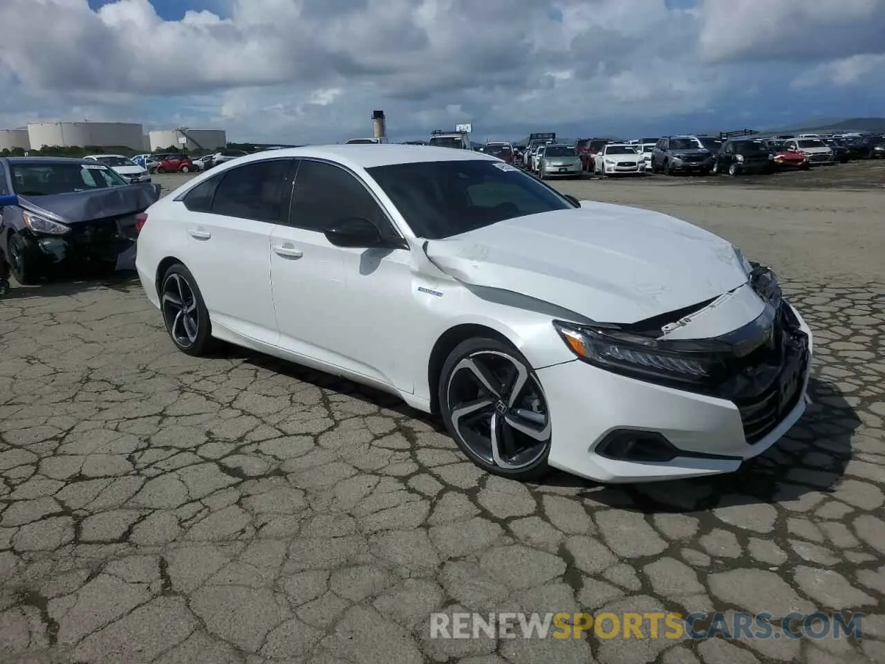 4 Photograph of a damaged car 1HGCV3F22NA012551 HONDA ACCORD 2022