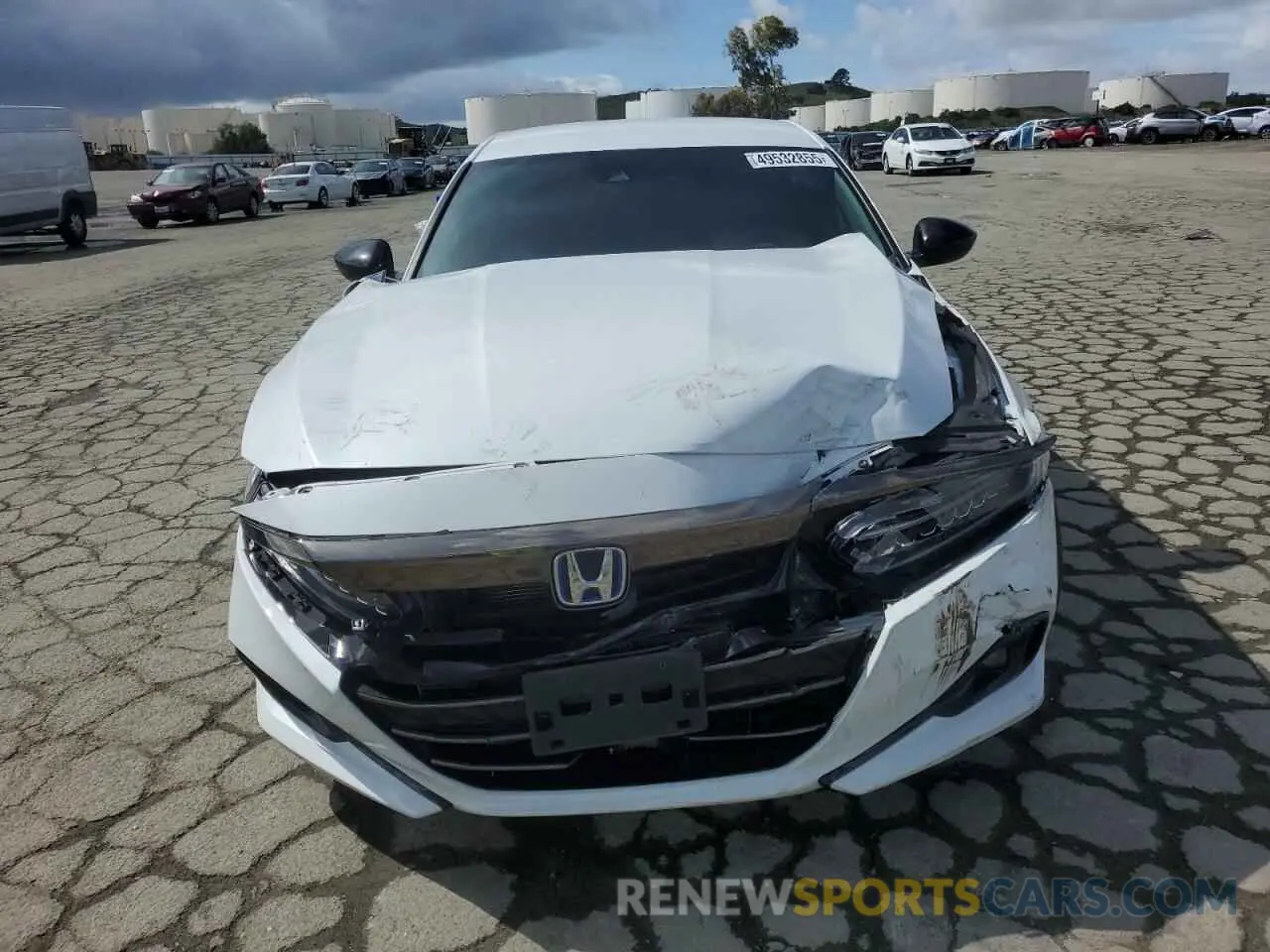 5 Photograph of a damaged car 1HGCV3F22NA012551 HONDA ACCORD 2022
