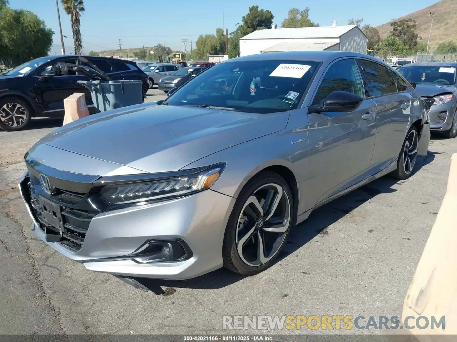 2 Photograph of a damaged car 1HGCV3F22NA019242 HONDA ACCORD 2022
