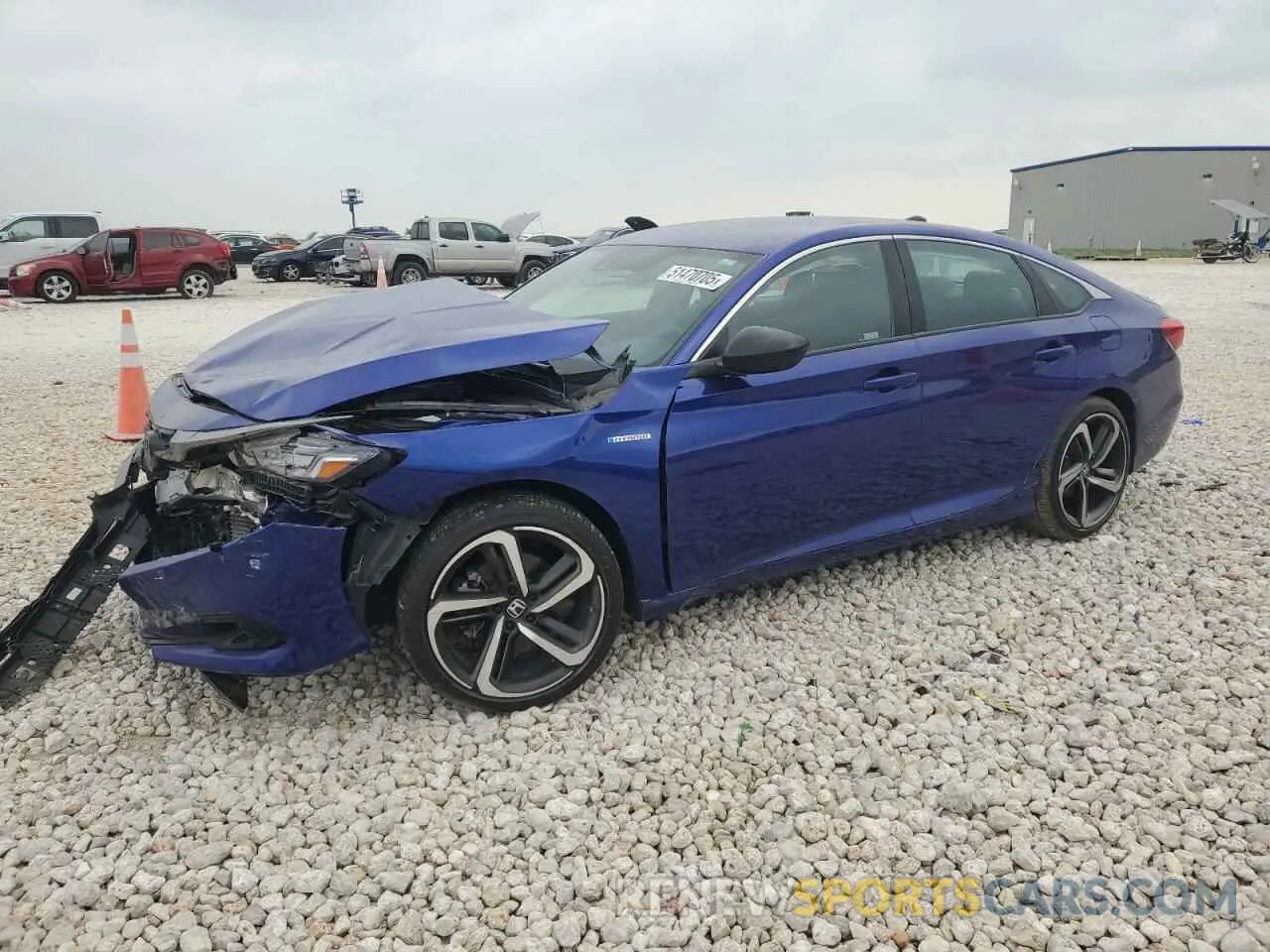 1 Photograph of a damaged car 1HGCV3F22NA019872 HONDA ACCORD 2022