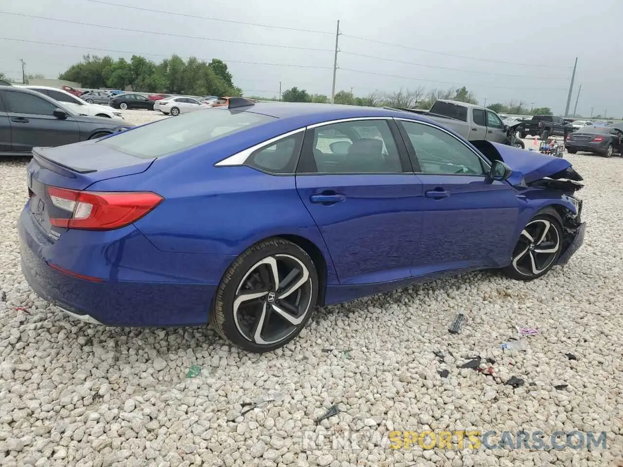 3 Photograph of a damaged car 1HGCV3F22NA019872 HONDA ACCORD 2022