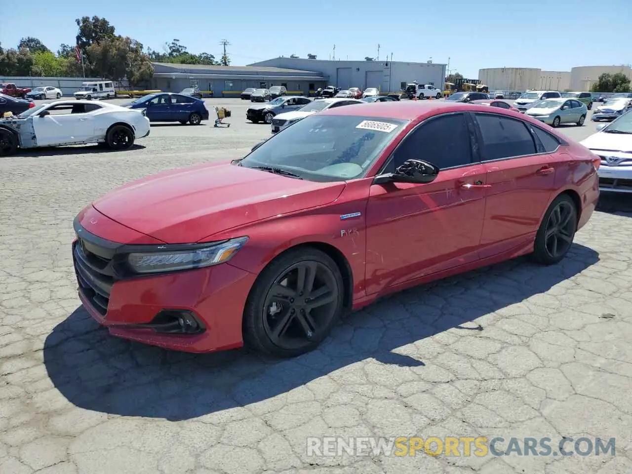 1 Photograph of a damaged car 1HGCV3F22NA022254 HONDA ACCORD 2022