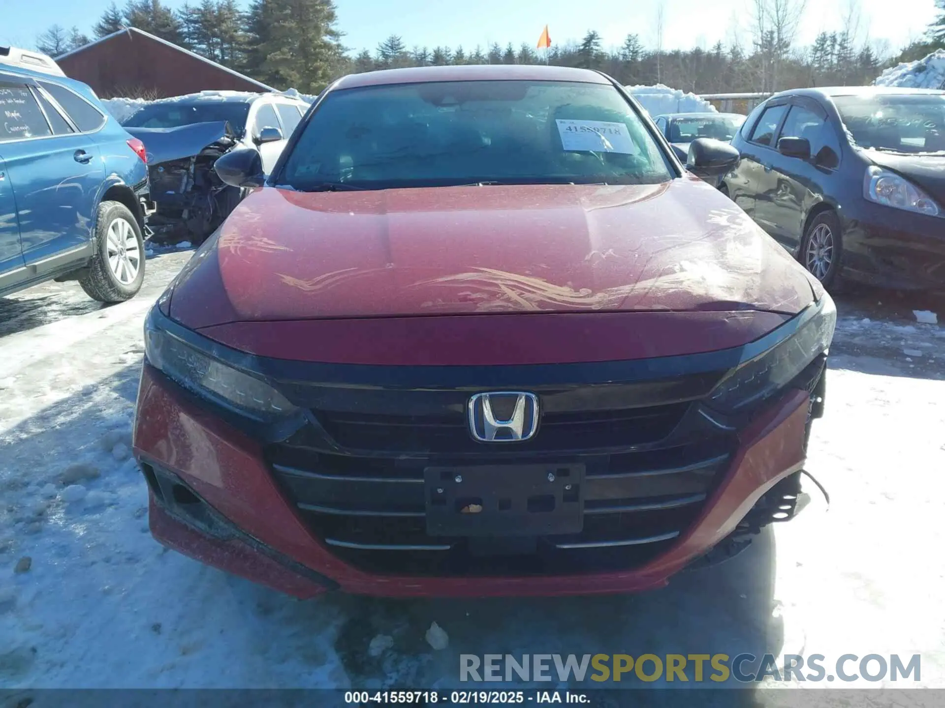 13 Photograph of a damaged car 1HGCV3F22NA026725 HONDA ACCORD 2022