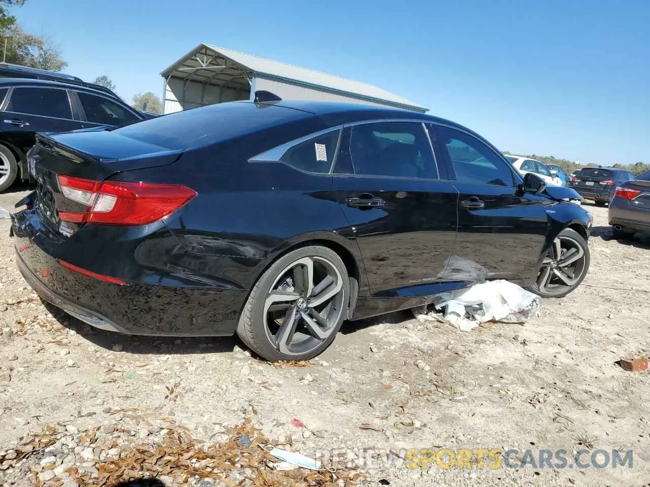 3 Photograph of a damaged car 1HGCV3F22NA030337 HONDA ACCORD 2022