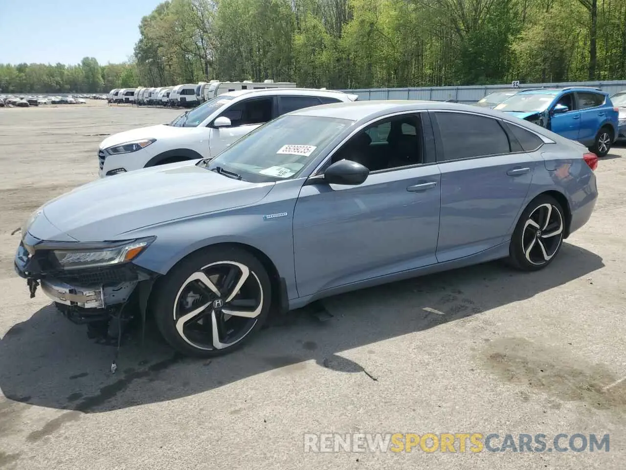 1 Photograph of a damaged car 1HGCV3F22NA039622 HONDA ACCORD 2022