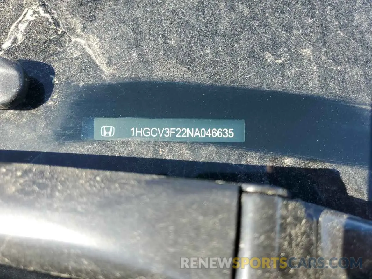 15 Photograph of a damaged car 1HGCV3F22NA046635 HONDA ACCORD 2022