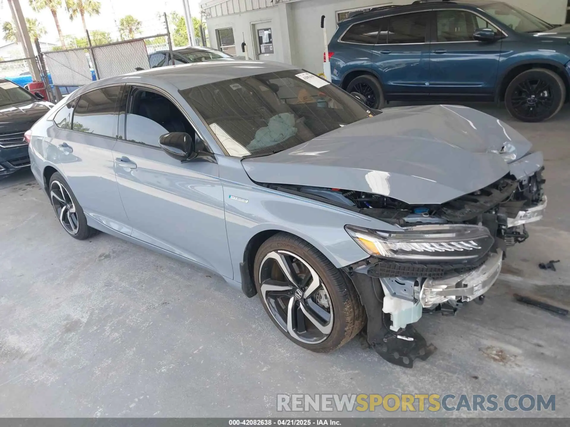 1 Photograph of a damaged car 1HGCV3F22NA047901 HONDA ACCORD 2022
