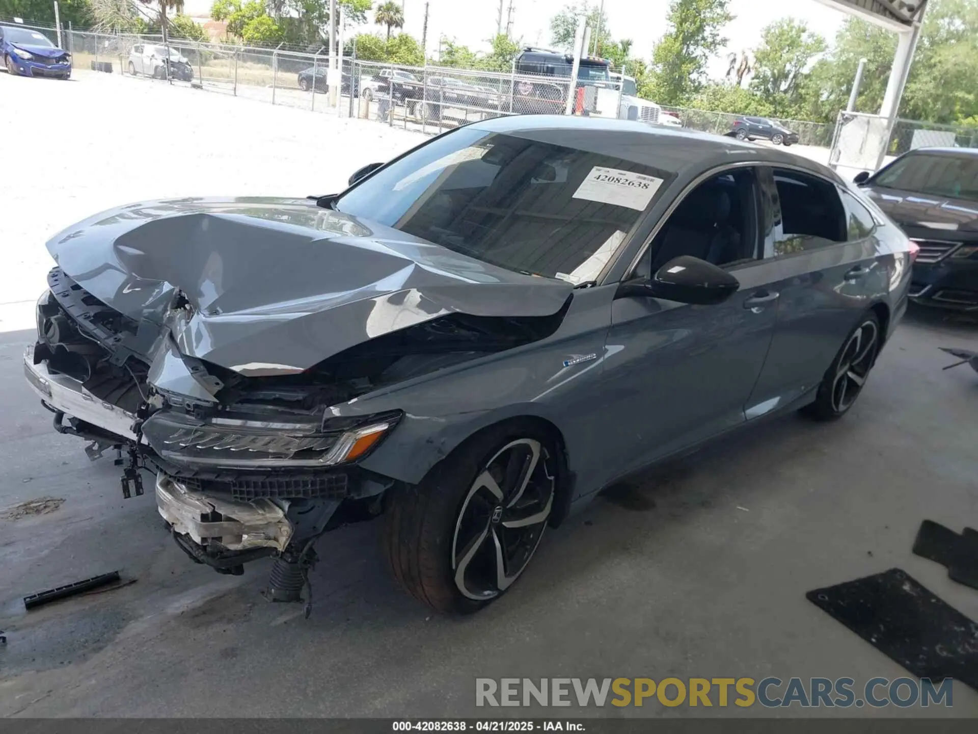 2 Photograph of a damaged car 1HGCV3F22NA047901 HONDA ACCORD 2022