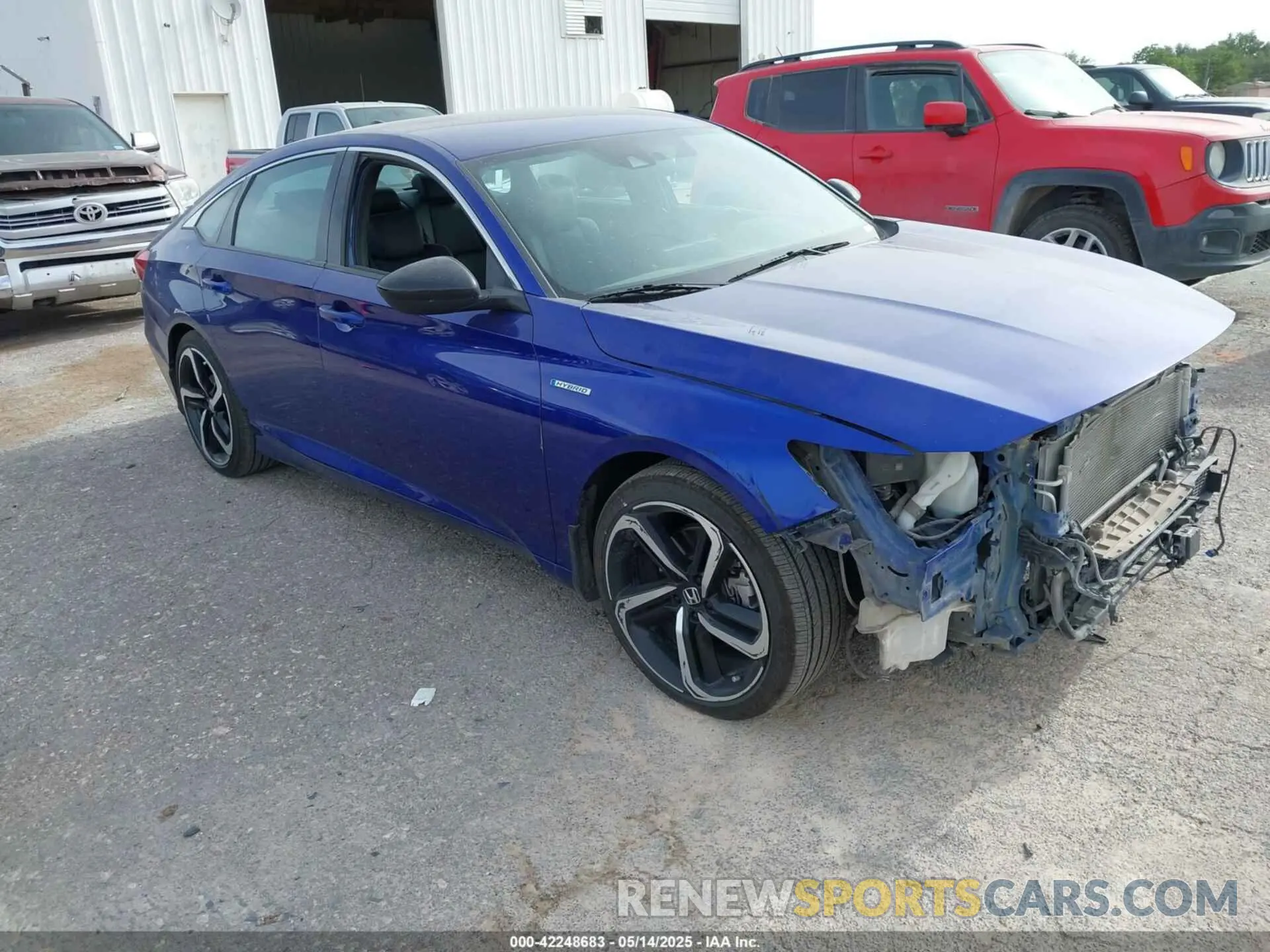 1 Photograph of a damaged car 1HGCV3F23NA014082 HONDA ACCORD 2022