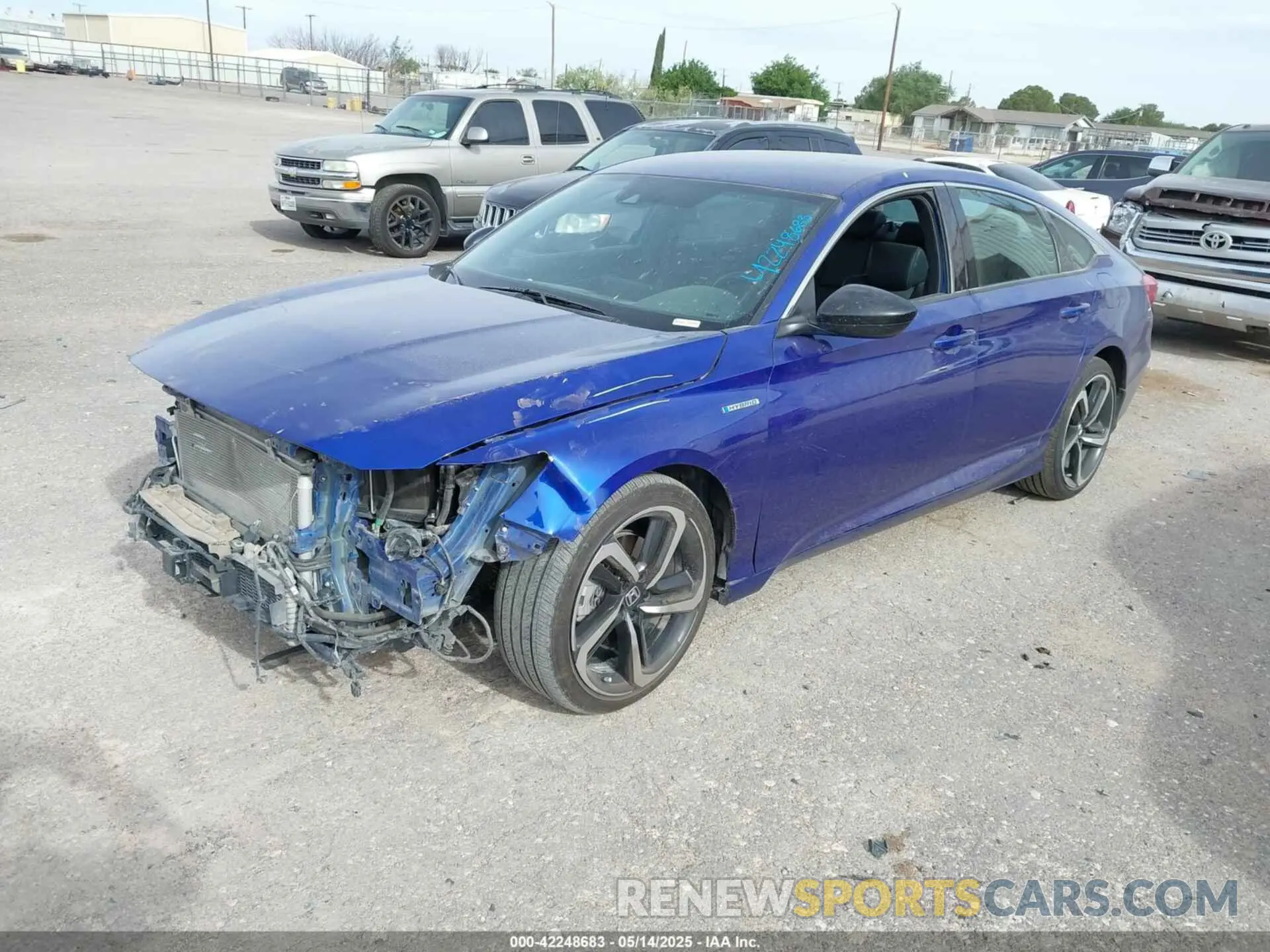 2 Photograph of a damaged car 1HGCV3F23NA014082 HONDA ACCORD 2022