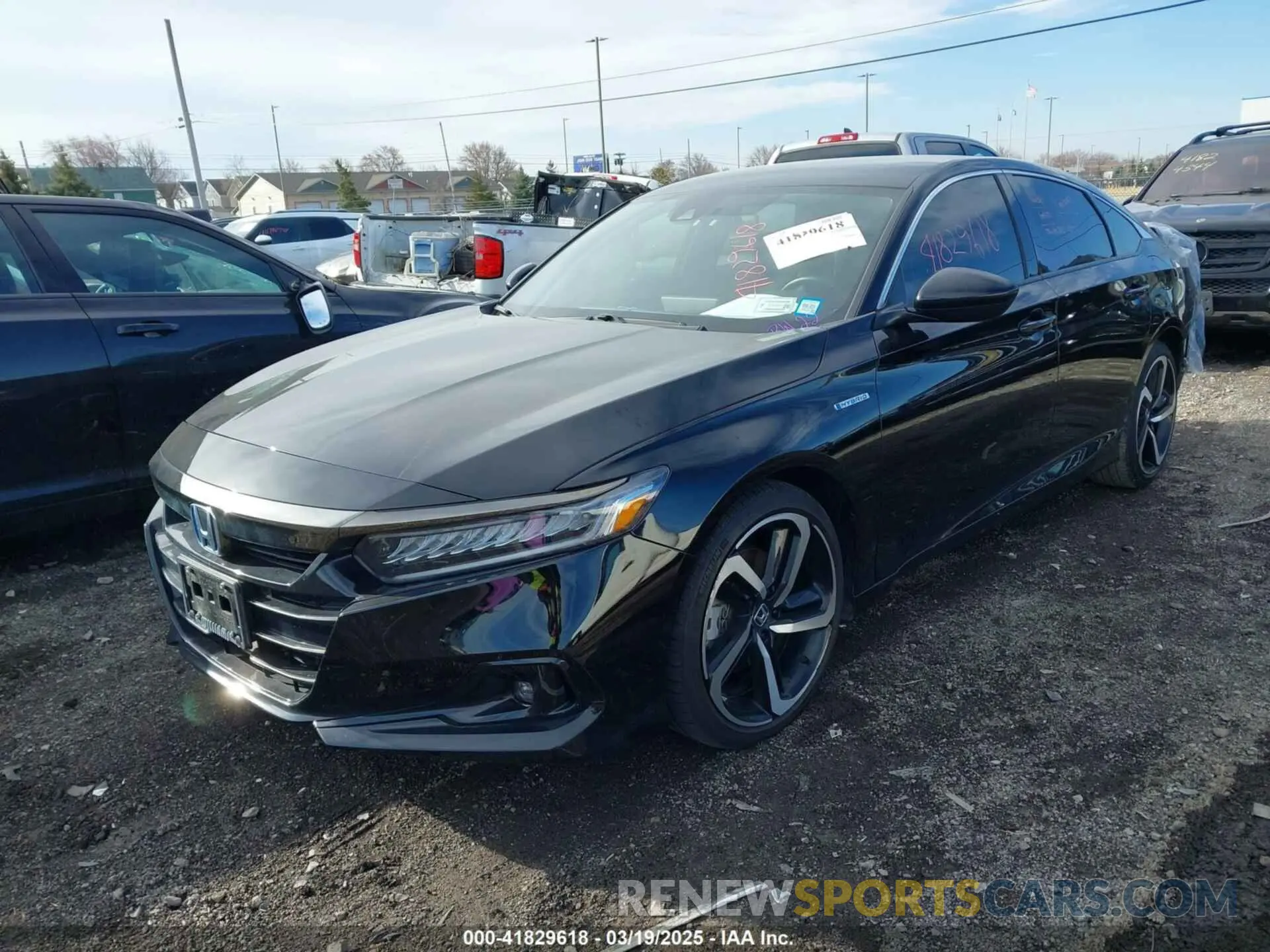 2 Photograph of a damaged car 1HGCV3F23NA028323 HONDA ACCORD 2022