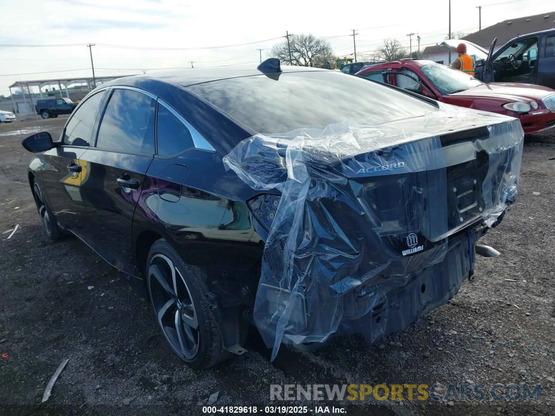 3 Photograph of a damaged car 1HGCV3F23NA028323 HONDA ACCORD 2022