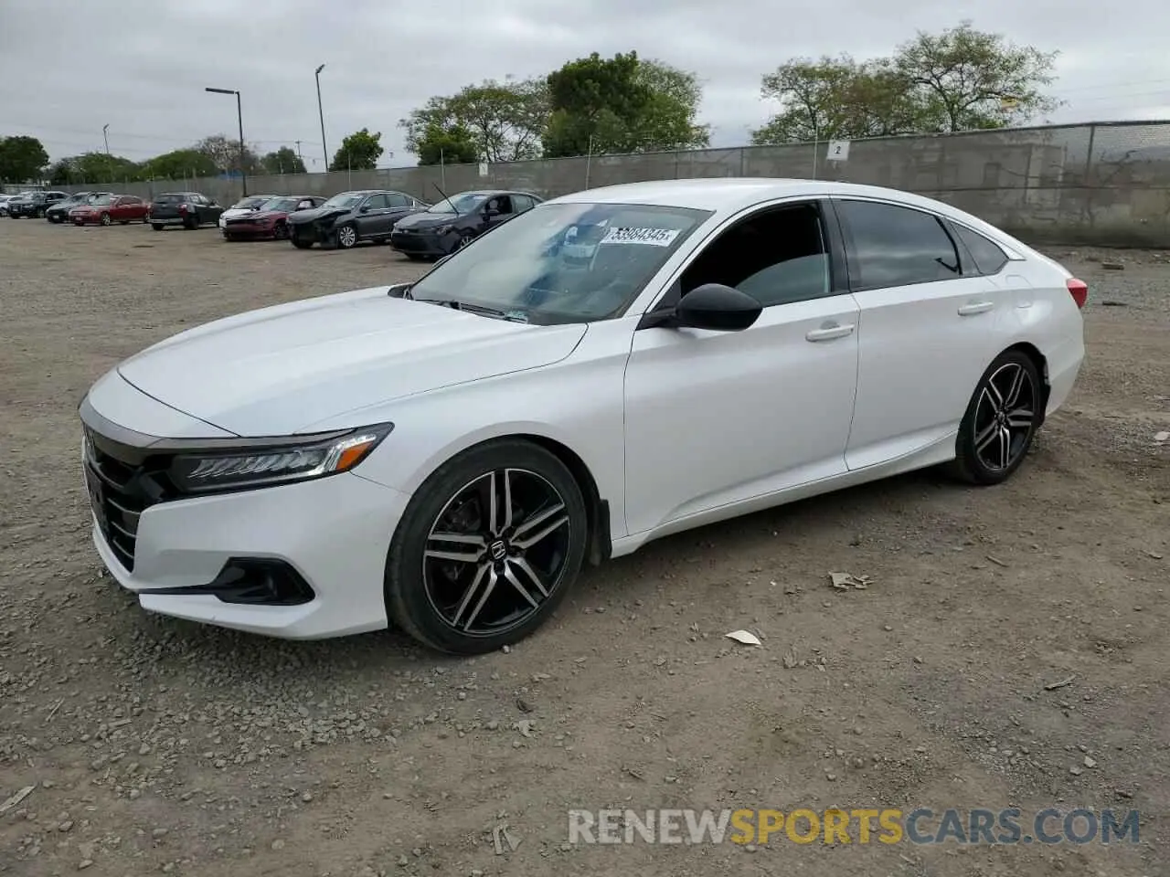 1 Photograph of a damaged car 1HGCV3F23NA032114 HONDA ACCORD 2022