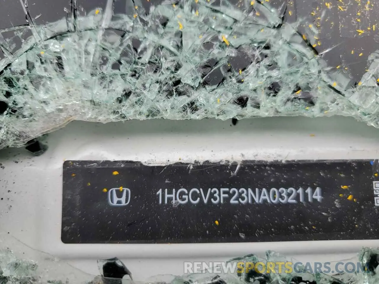 12 Photograph of a damaged car 1HGCV3F23NA032114 HONDA ACCORD 2022