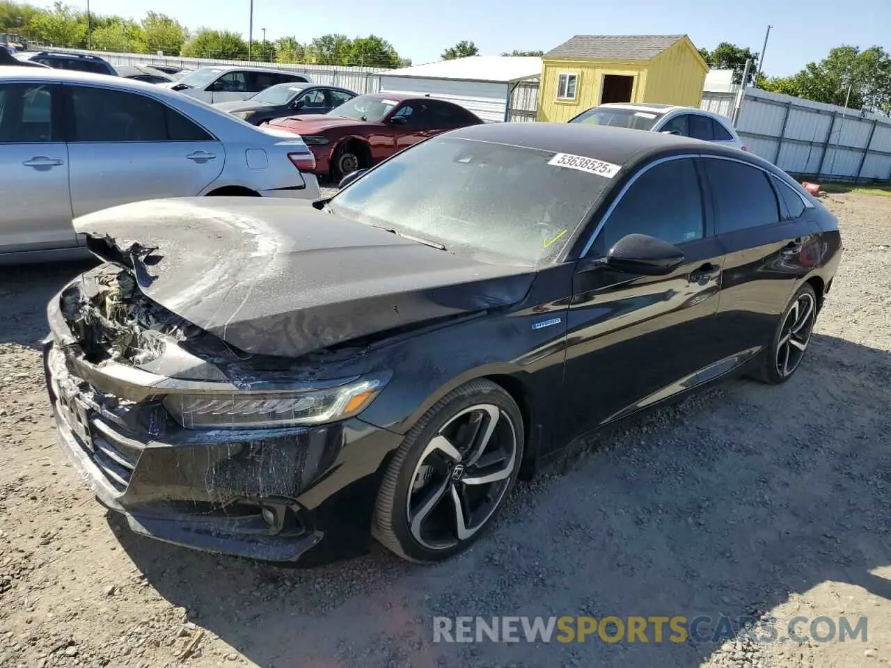 1 Photograph of a damaged car 1HGCV3F23NA034946 HONDA ACCORD 2022