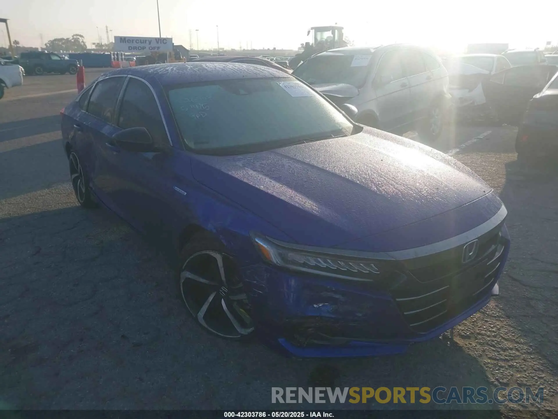 1 Photograph of a damaged car 1HGCV3F23NA038494 HONDA ACCORD 2022