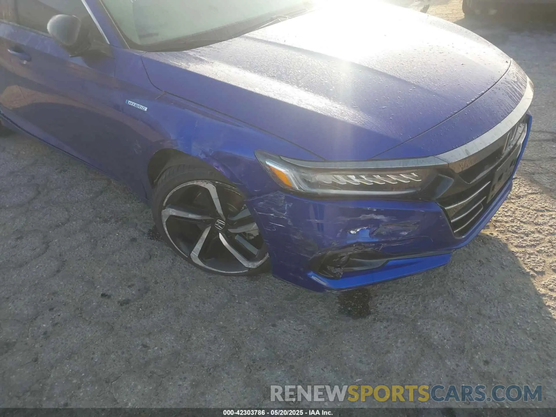 16 Photograph of a damaged car 1HGCV3F23NA038494 HONDA ACCORD 2022