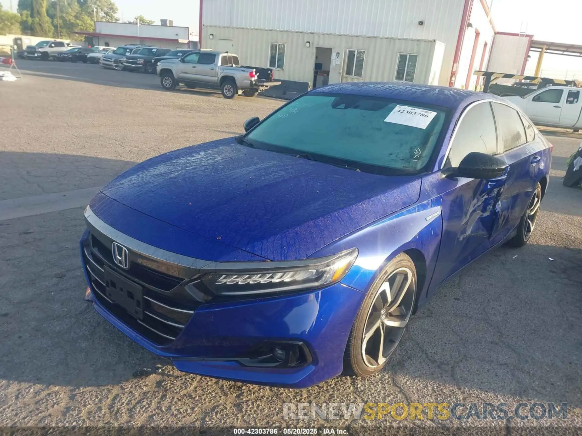 2 Photograph of a damaged car 1HGCV3F23NA038494 HONDA ACCORD 2022