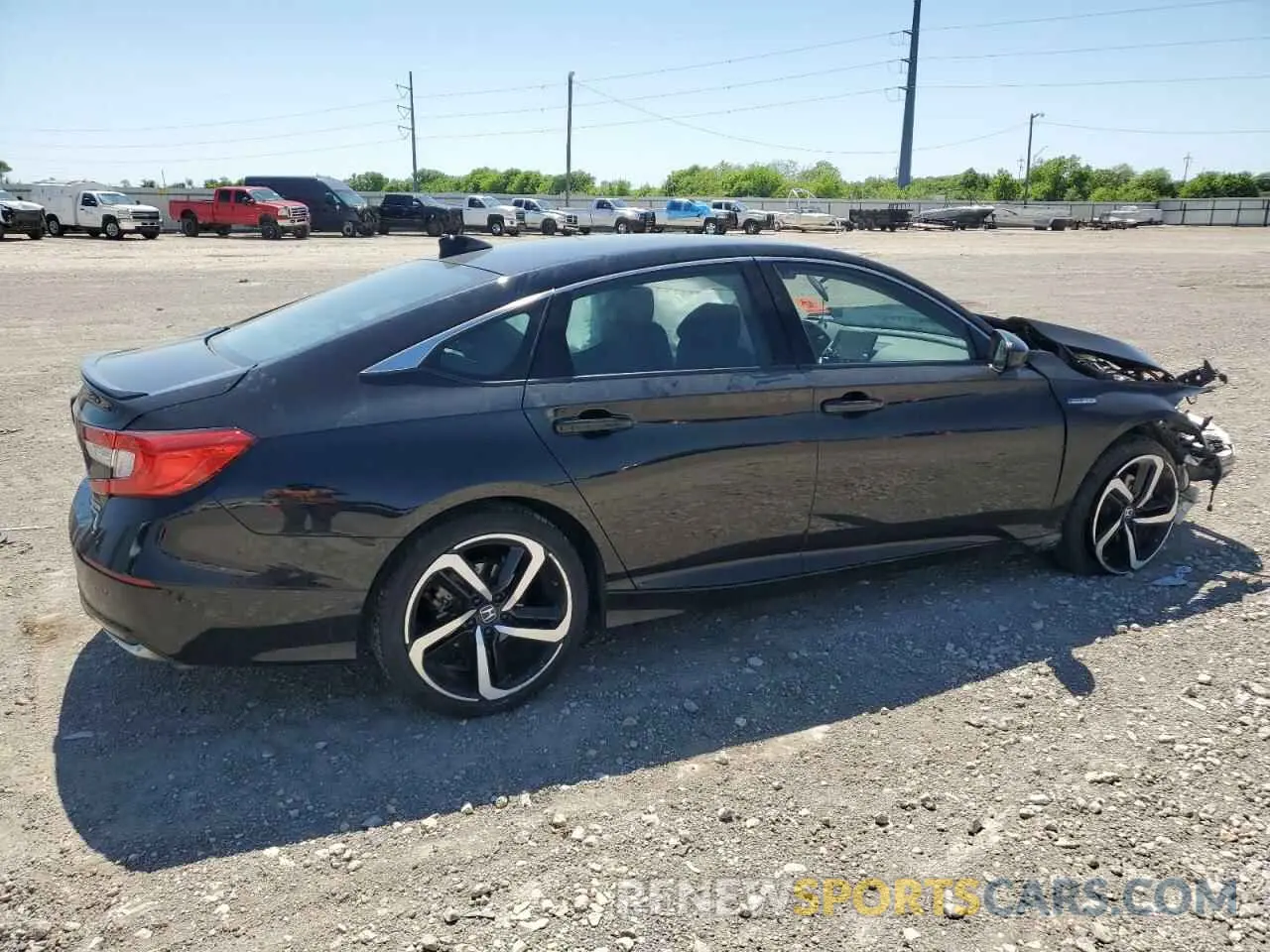 3 Photograph of a damaged car 1HGCV3F23NA044053 HONDA ACCORD 2022