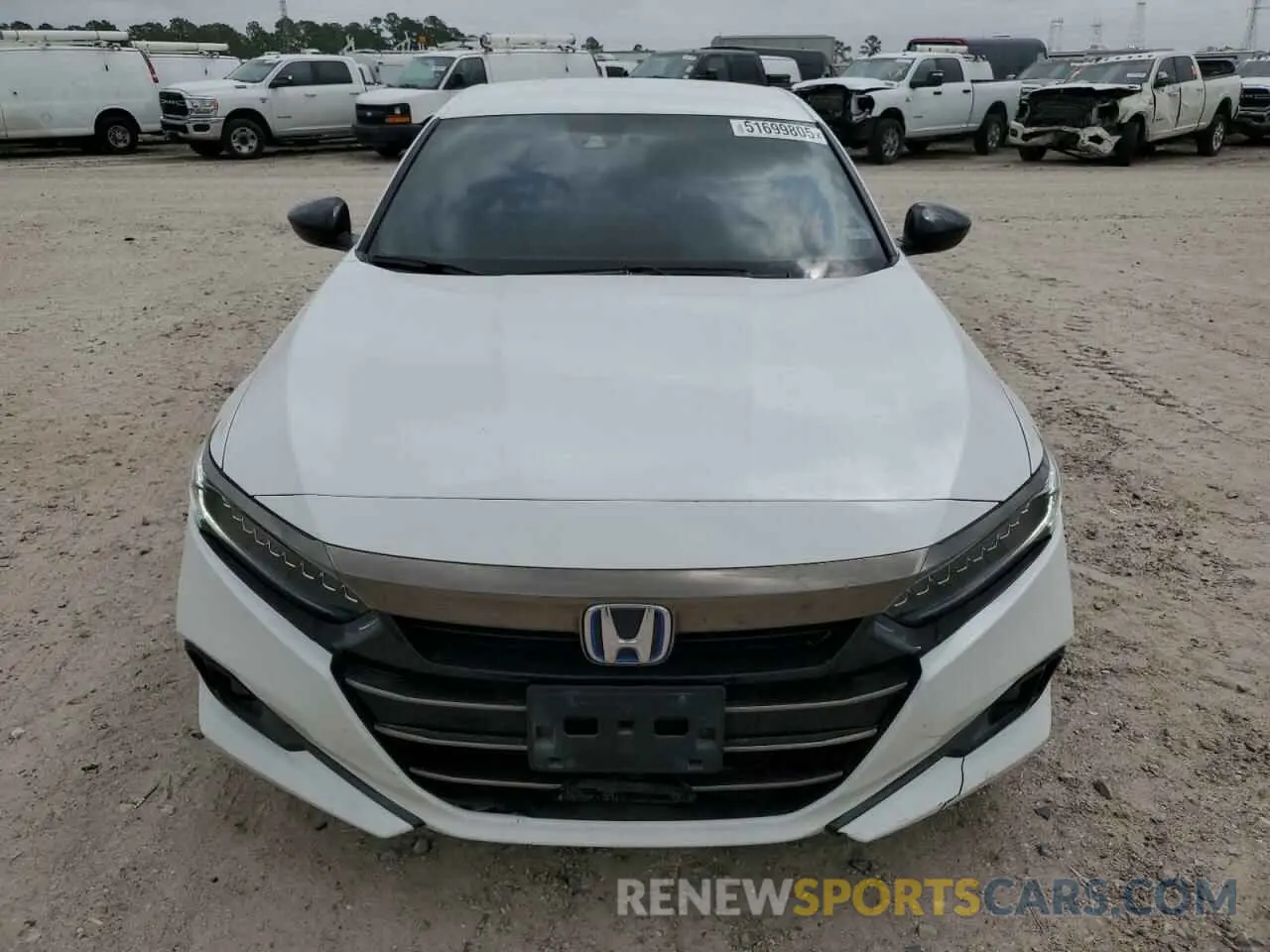 5 Photograph of a damaged car 1HGCV3F23NA044781 HONDA ACCORD 2022