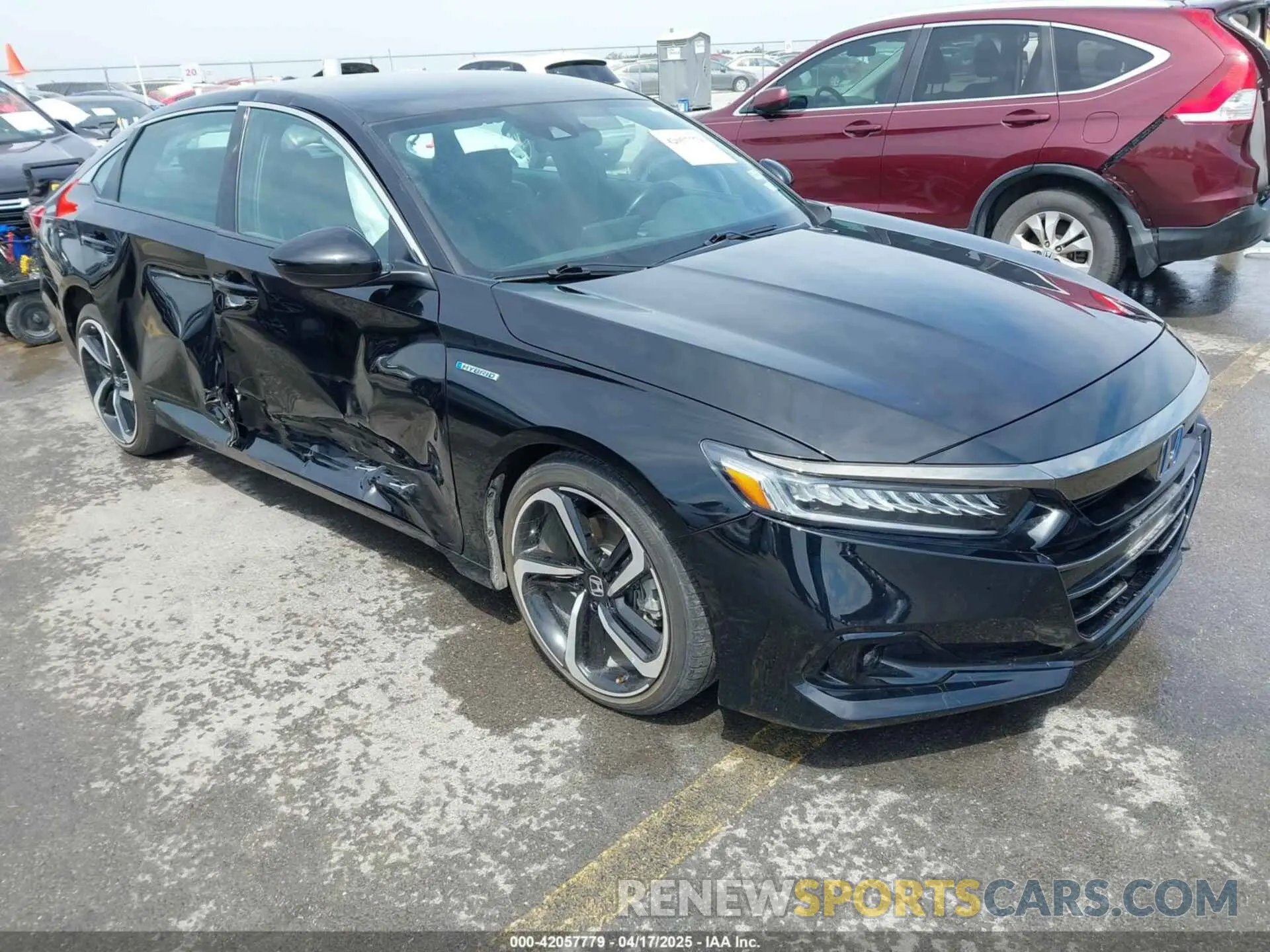 1 Photograph of a damaged car 1HGCV3F24NA006377 HONDA ACCORD 2022