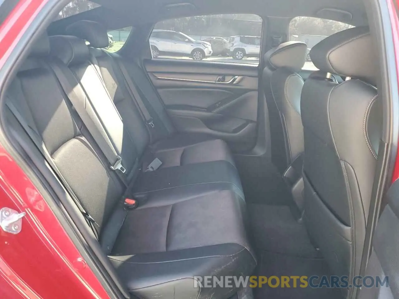 10 Photograph of a damaged car 1HGCV3F24NA015385 HONDA ACCORD 2022