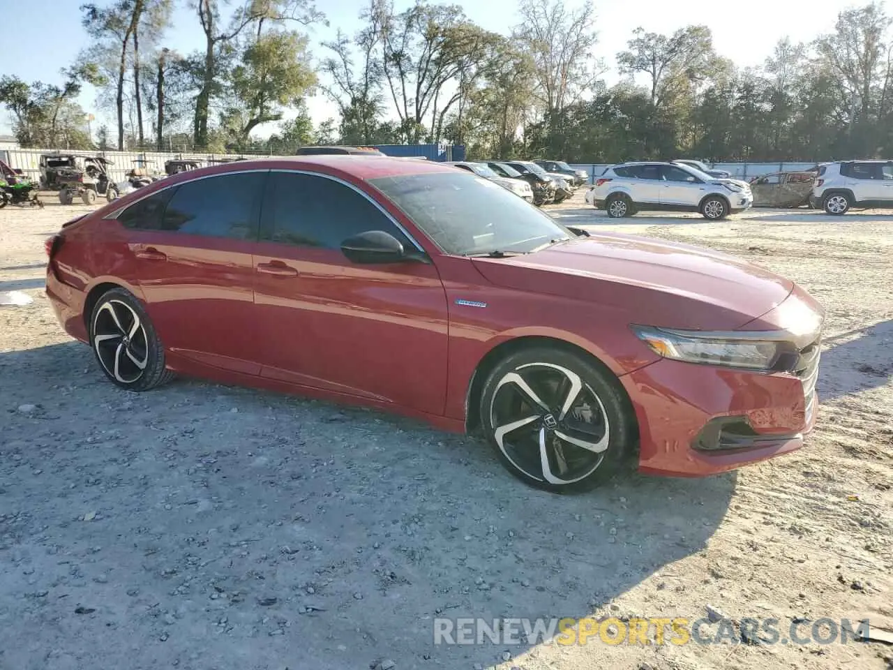 4 Photograph of a damaged car 1HGCV3F24NA015385 HONDA ACCORD 2022