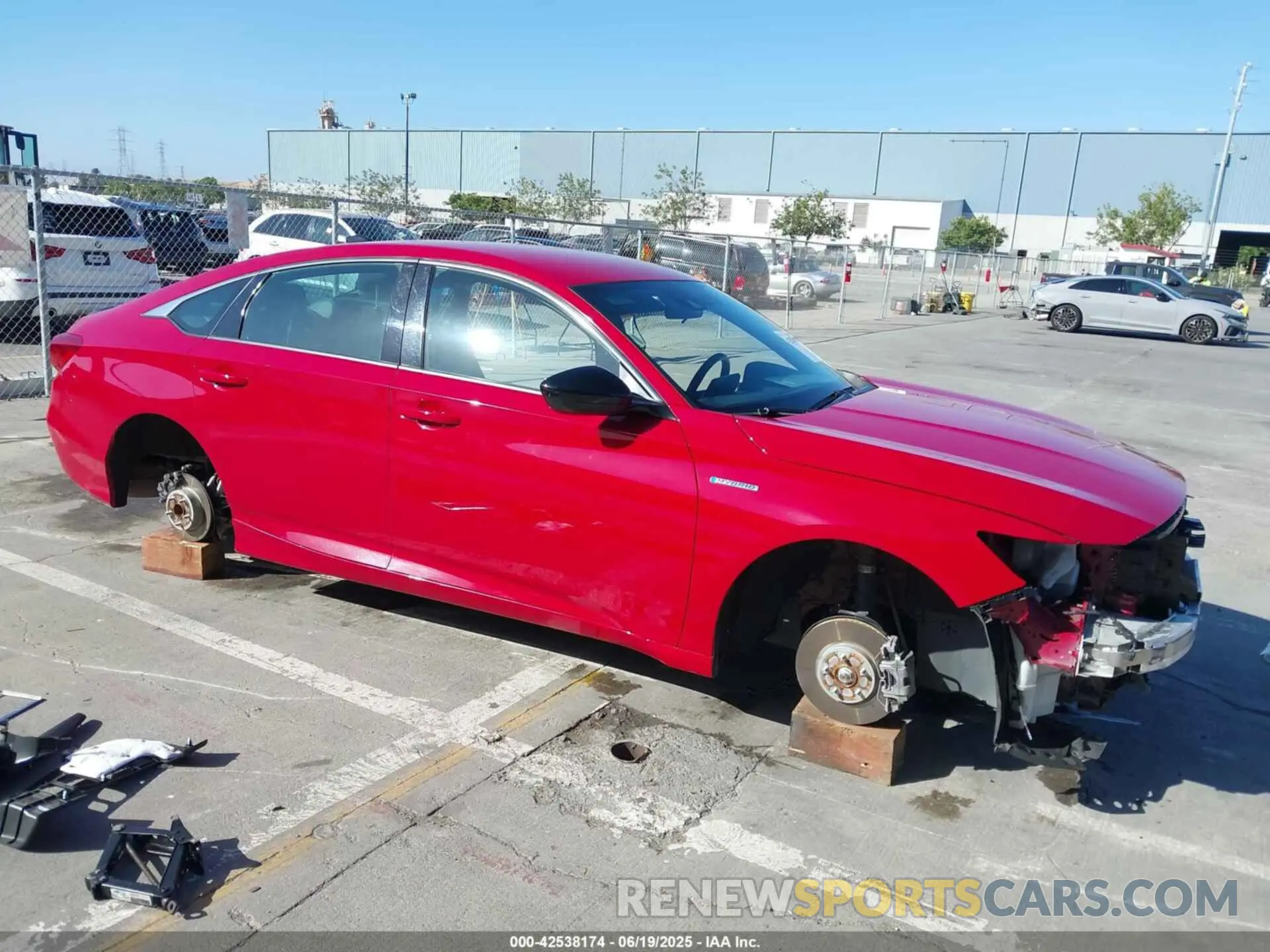 1 Photograph of a damaged car 1HGCV3F24NA022269 HONDA ACCORD 2022