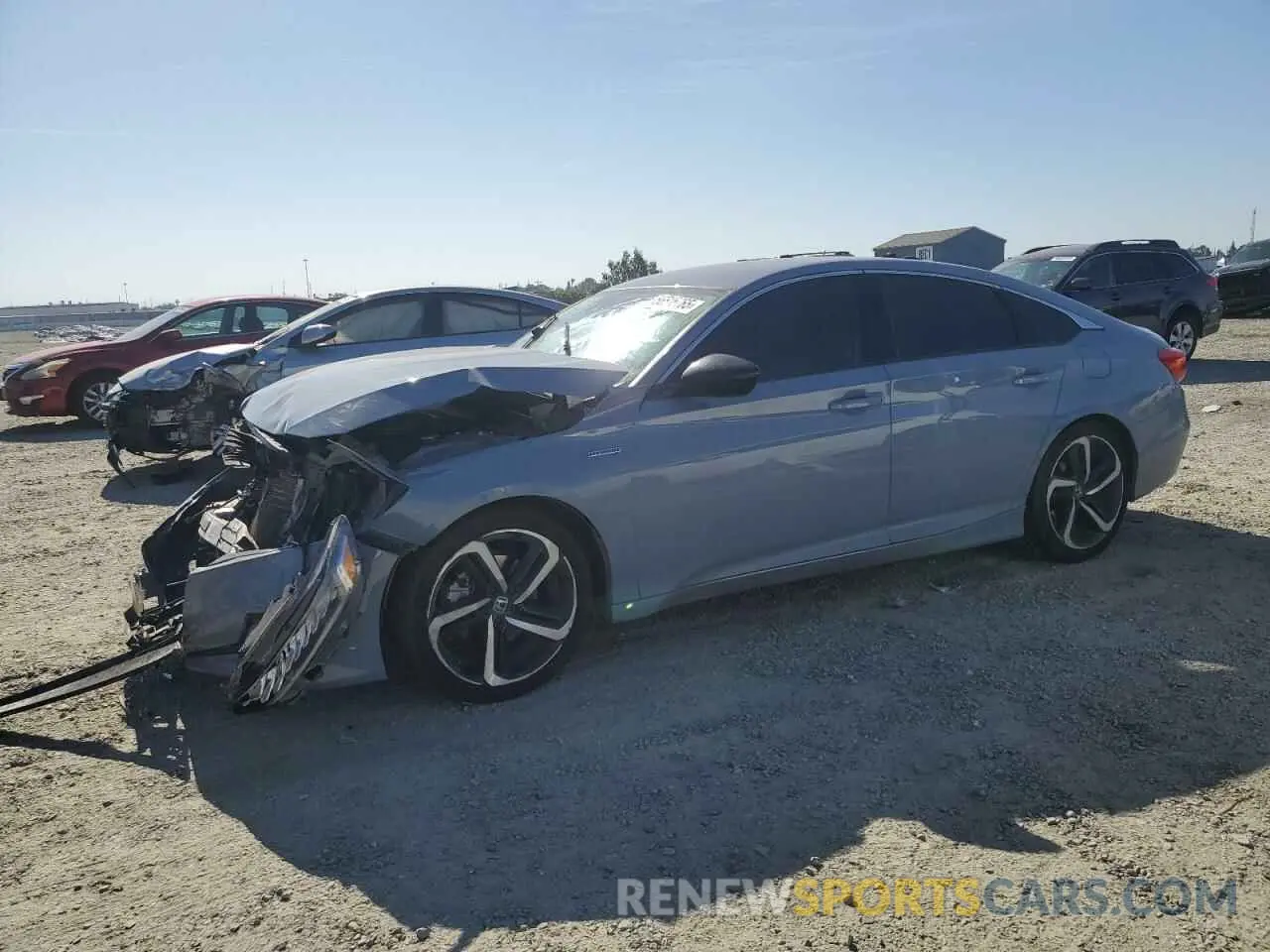 1 Photograph of a damaged car 1HGCV3F24NA022465 HONDA ACCORD 2022