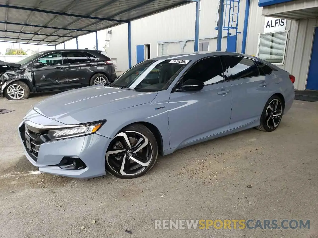 1 Photograph of a damaged car 1HGCV3F24NA037838 HONDA ACCORD 2022