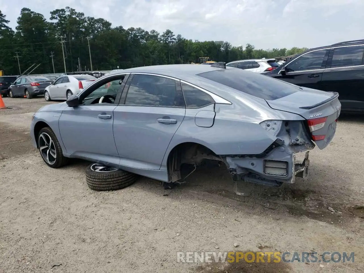 2 Photograph of a damaged car 1HGCV3F24NA045034 HONDA ACCORD 2022