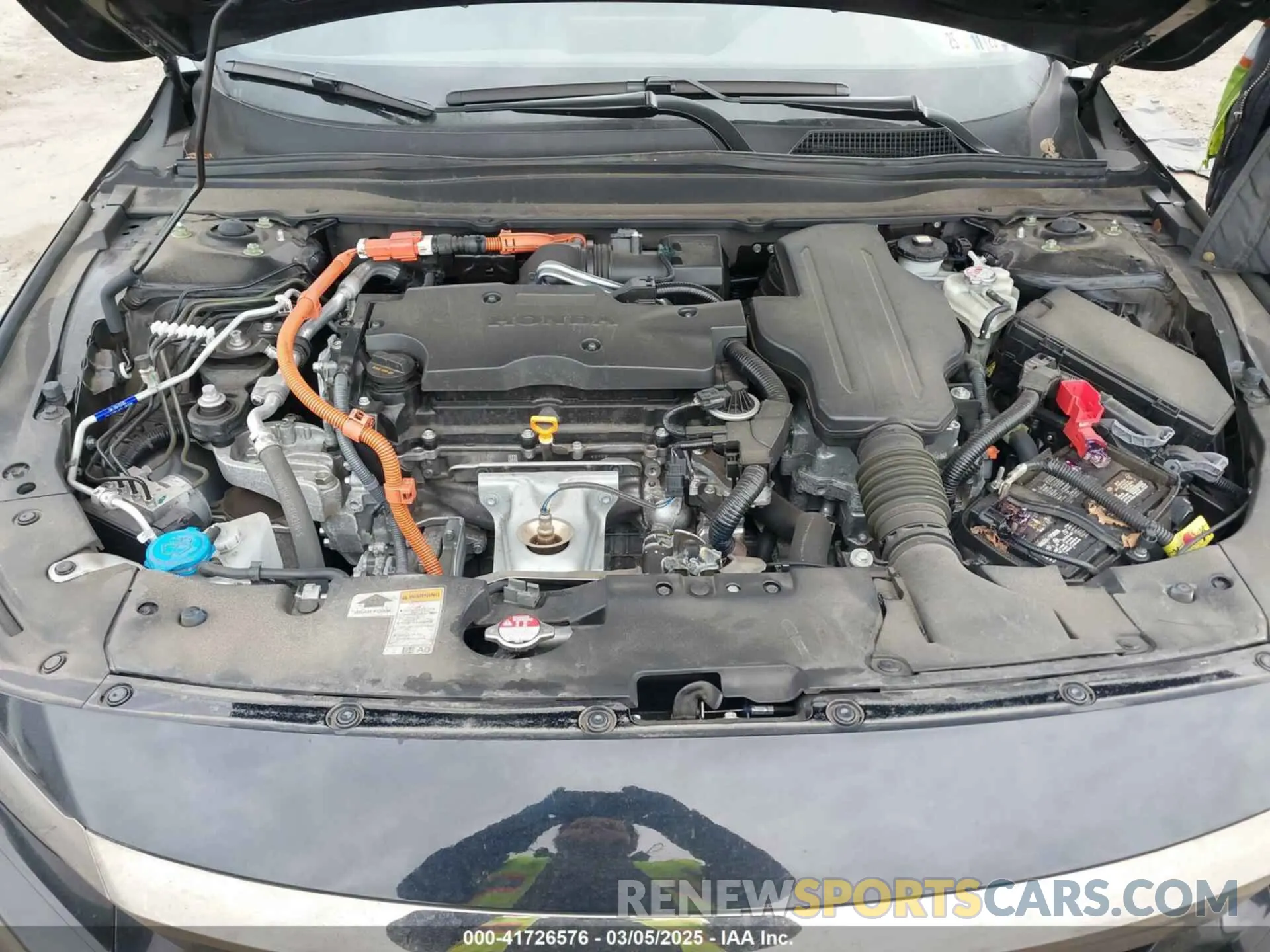 10 Photograph of a damaged car 1HGCV3F25NA012317 HONDA ACCORD 2022