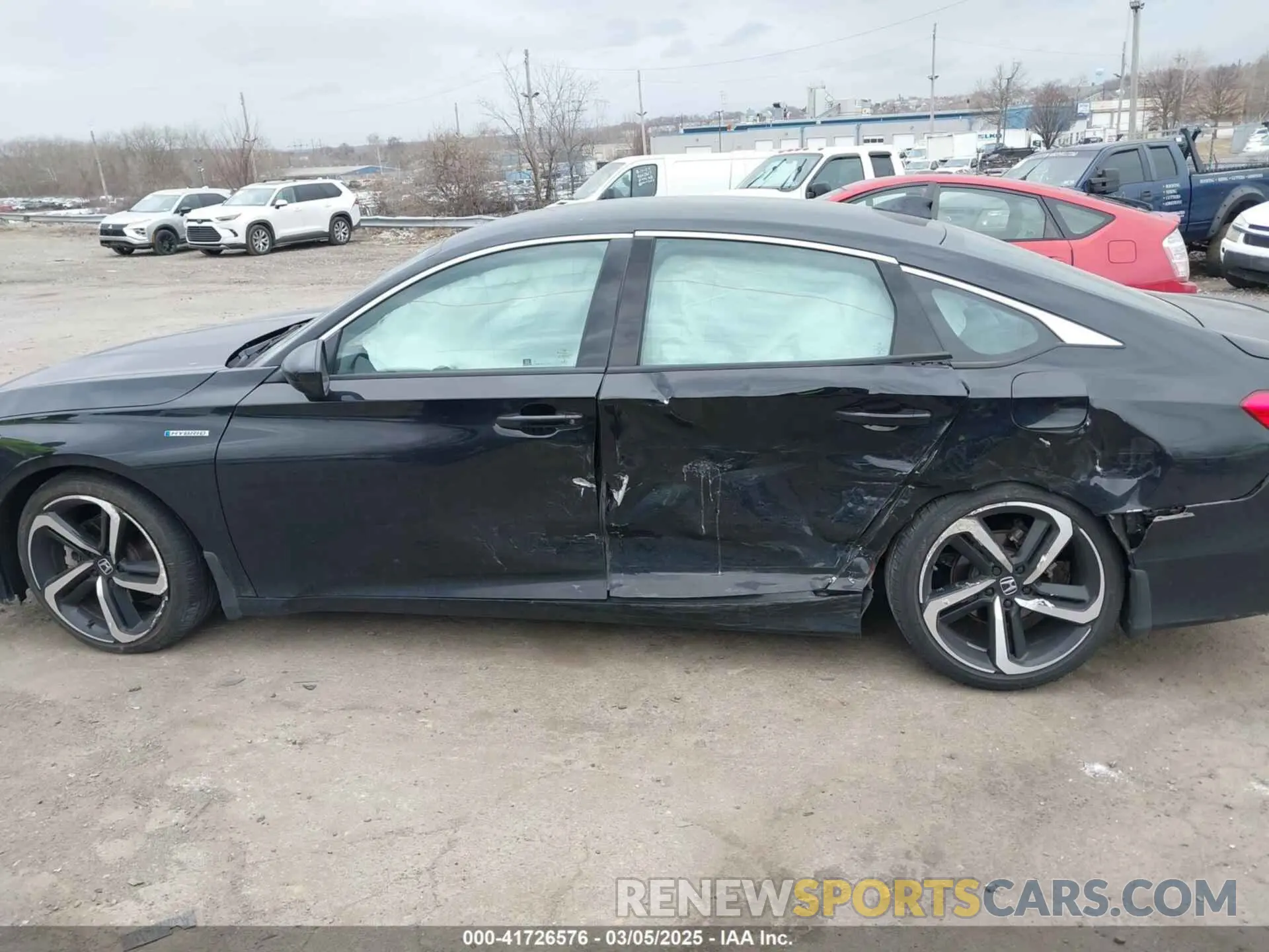 14 Photograph of a damaged car 1HGCV3F25NA012317 HONDA ACCORD 2022
