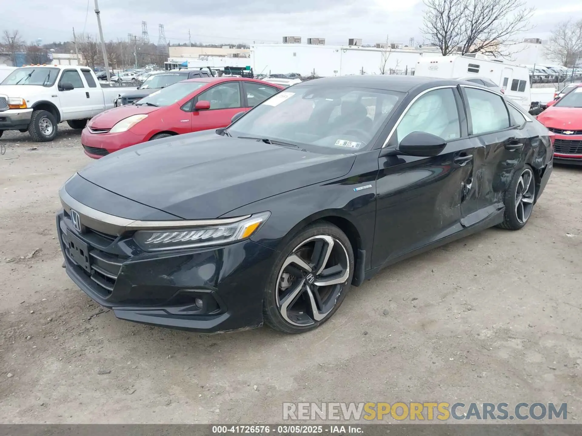 2 Photograph of a damaged car 1HGCV3F25NA012317 HONDA ACCORD 2022