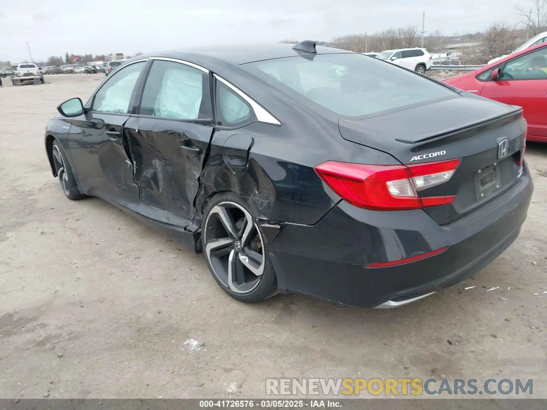 3 Photograph of a damaged car 1HGCV3F25NA012317 HONDA ACCORD 2022