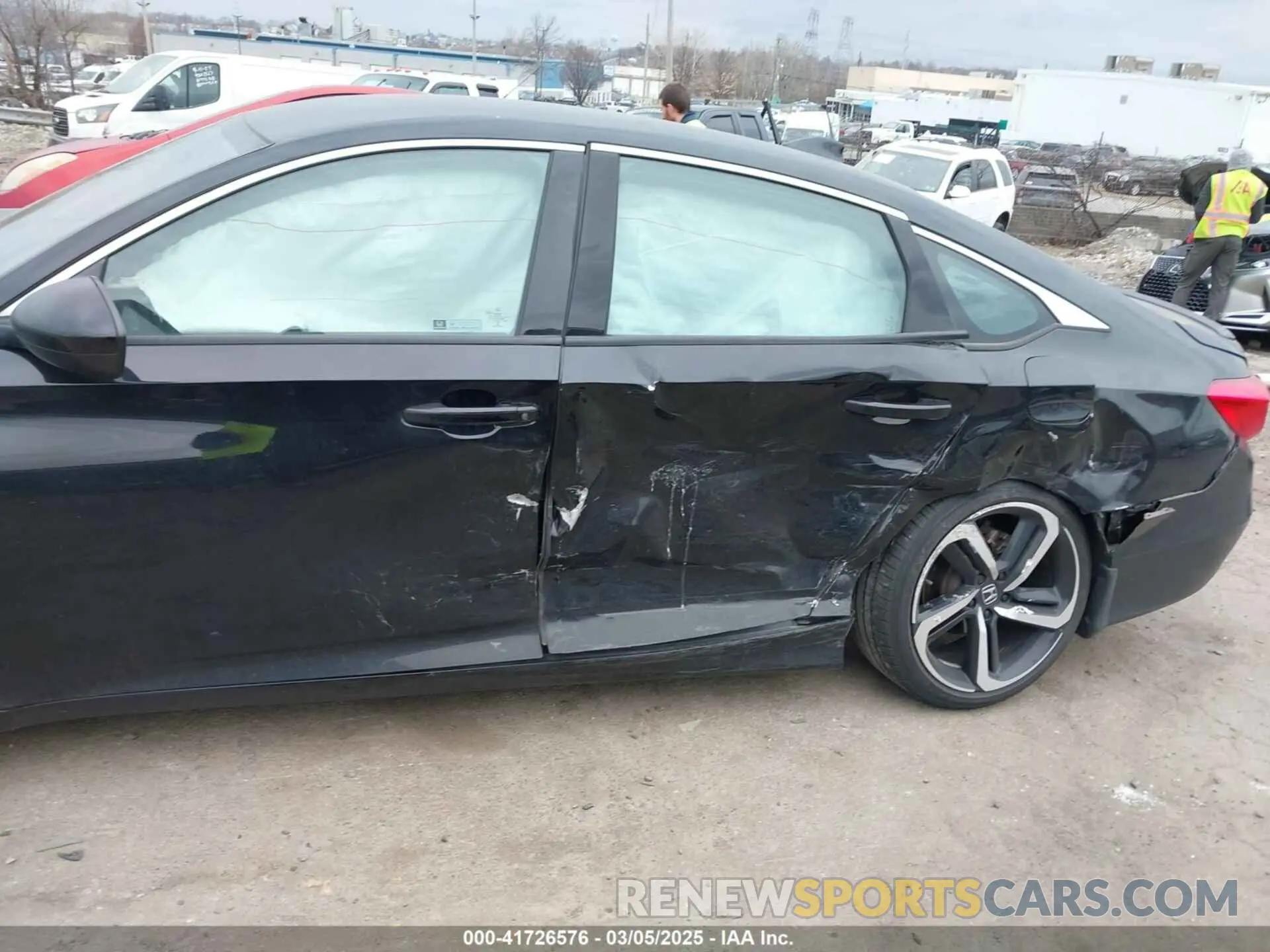 6 Photograph of a damaged car 1HGCV3F25NA012317 HONDA ACCORD 2022