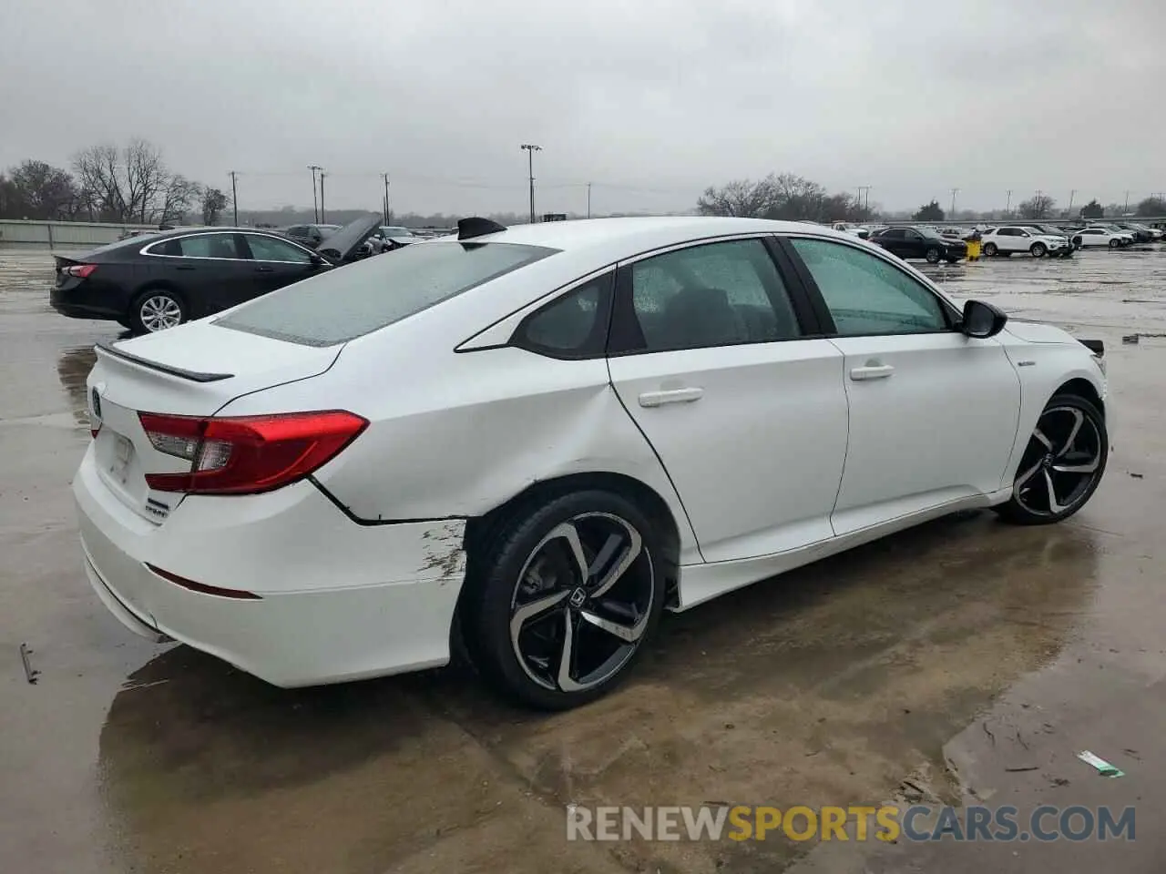 3 Photograph of a damaged car 1HGCV3F25NA041493 HONDA ACCORD 2022
