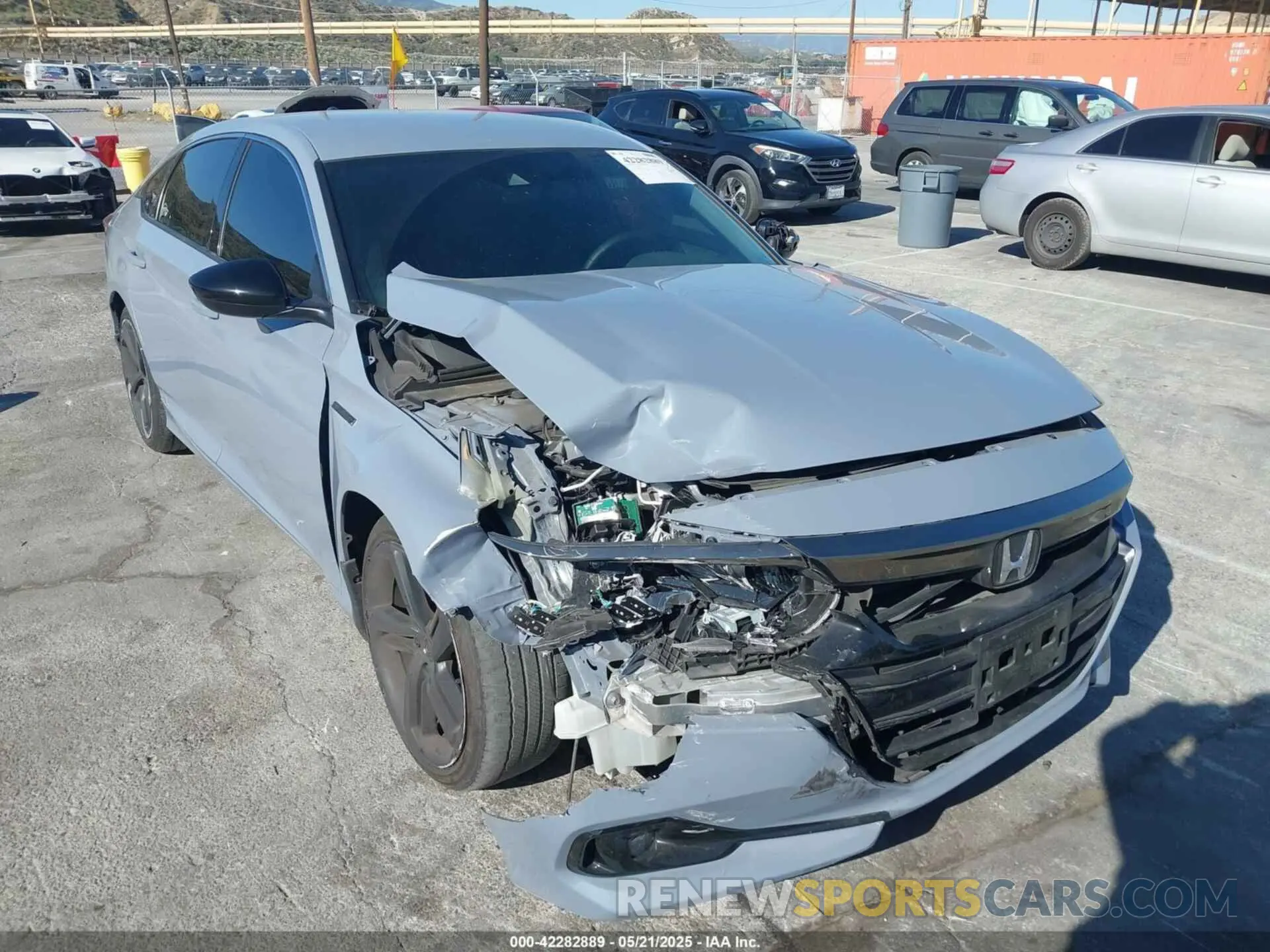 6 Photograph of a damaged car 1HGCV3F26NA033774 HONDA ACCORD 2022