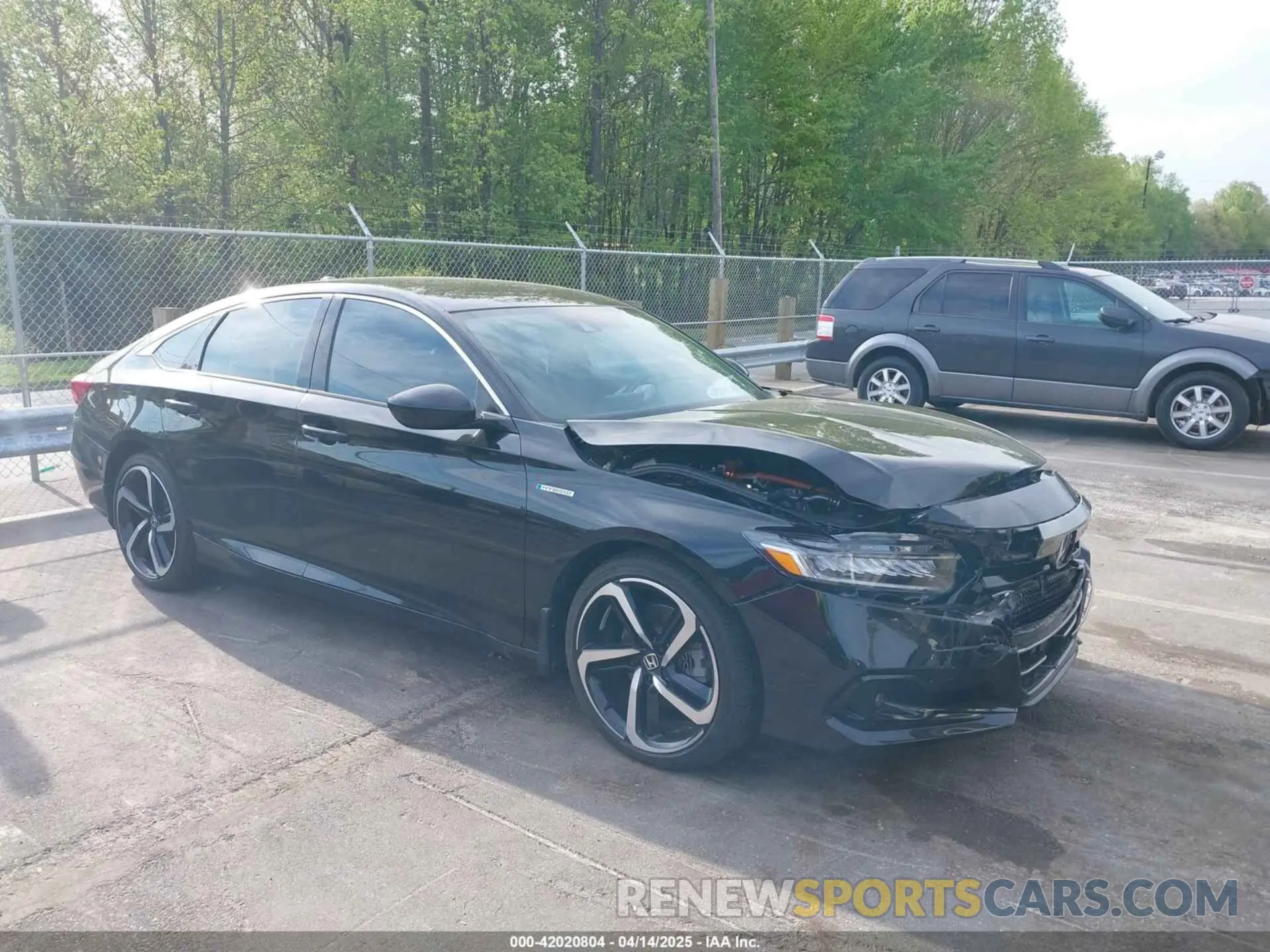 1 Photograph of a damaged car 1HGCV3F26NA034763 HONDA ACCORD 2022