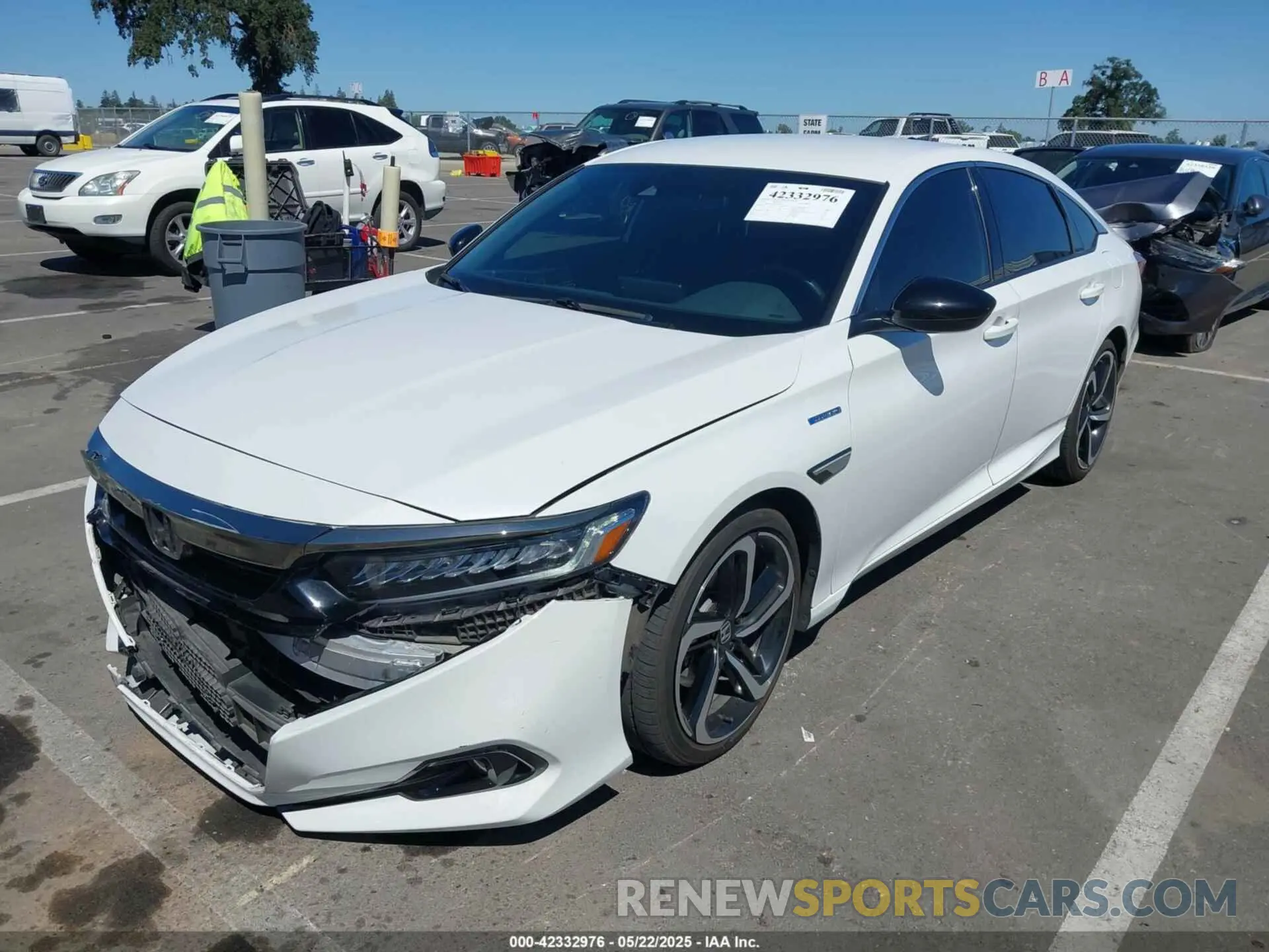 2 Photograph of a damaged car 1HGCV3F26NA035881 HONDA ACCORD 2022