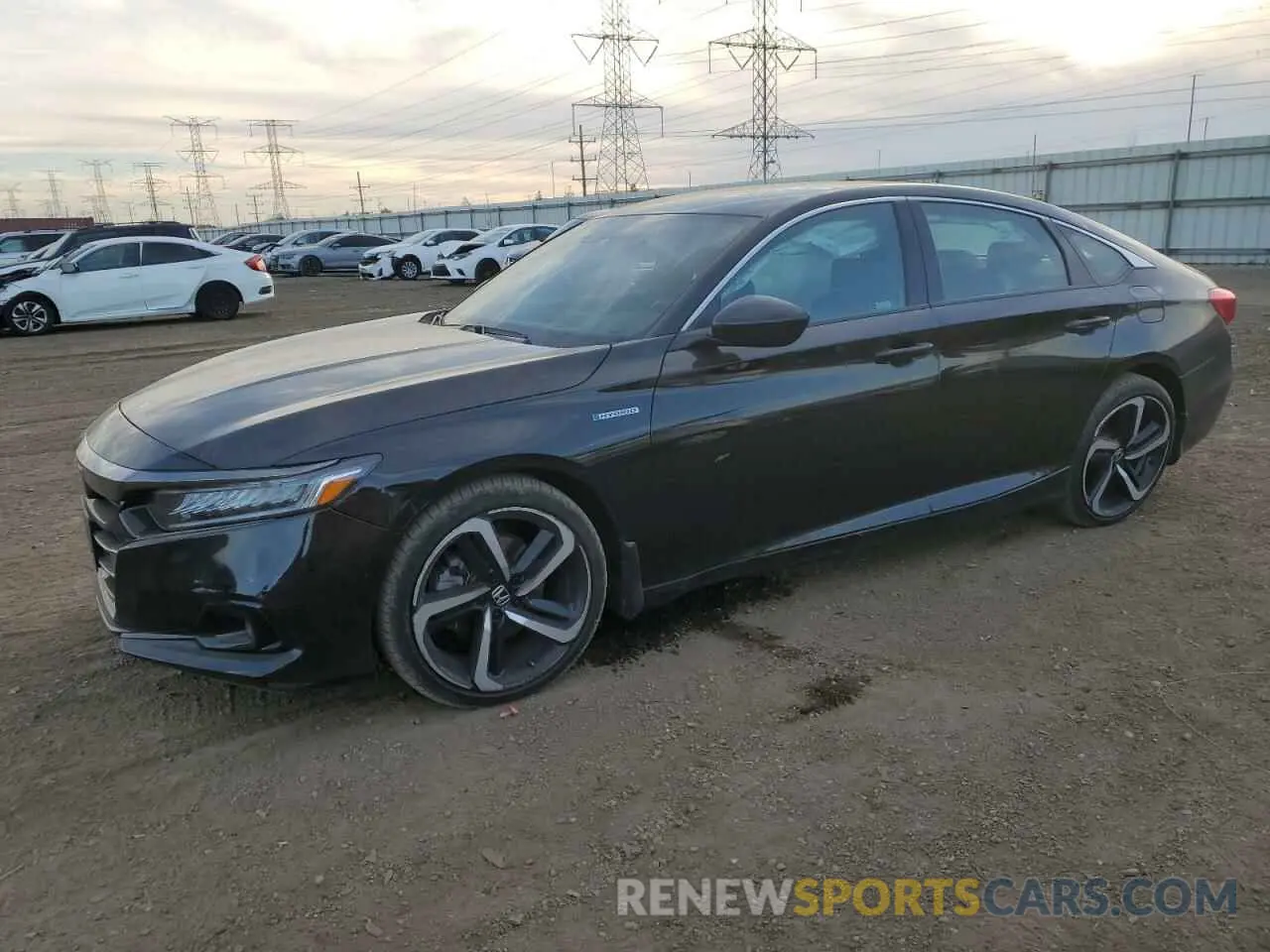 1 Photograph of a damaged car 1HGCV3F26NA036240 HONDA ACCORD 2022