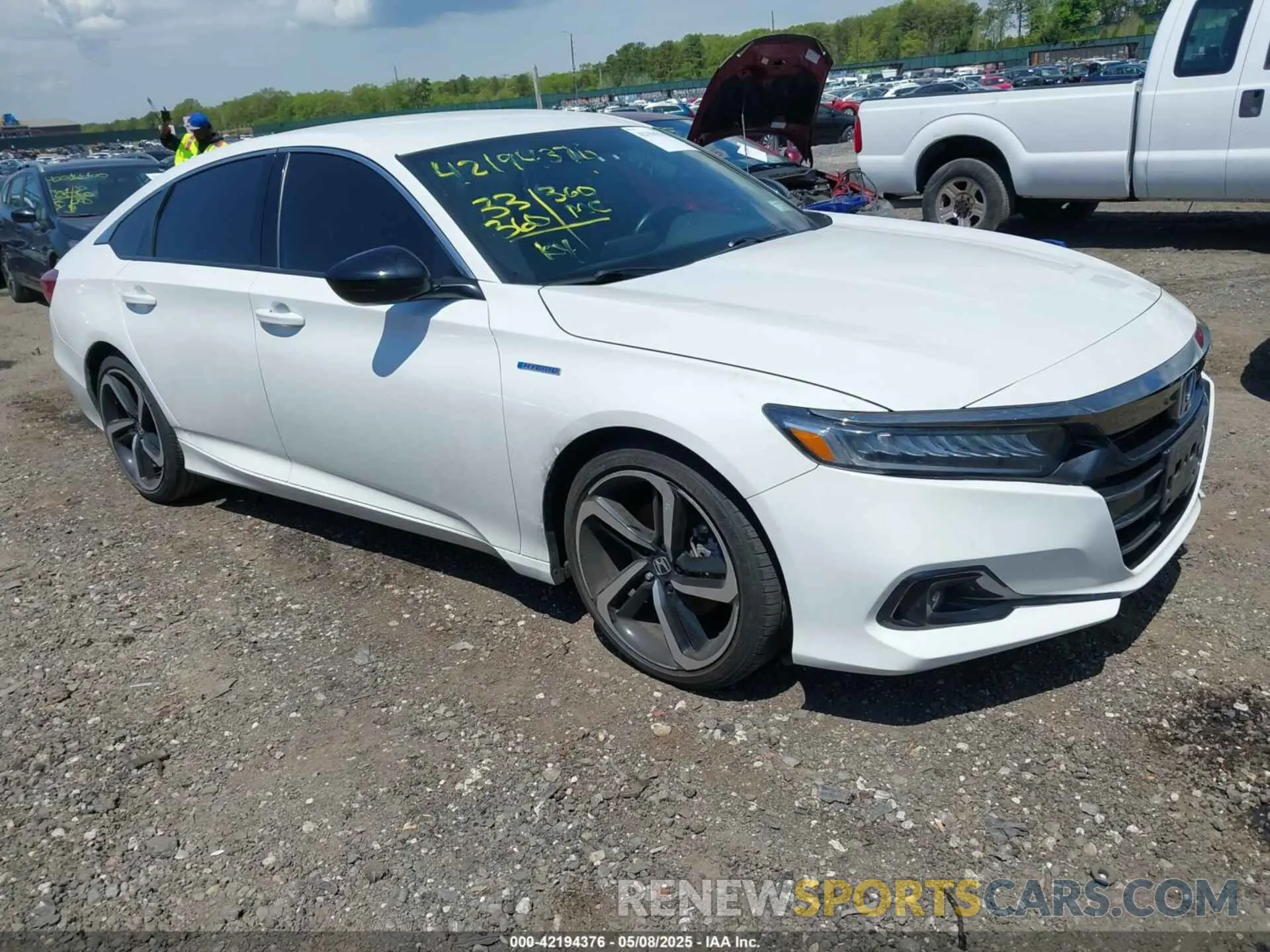 1 Photograph of a damaged car 1HGCV3F27NA006423 HONDA ACCORD 2022