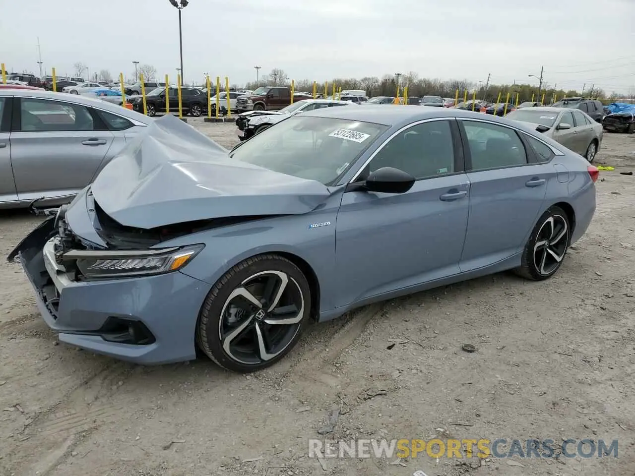 1 Photograph of a damaged car 1HGCV3F27NA023822 HONDA ACCORD 2022