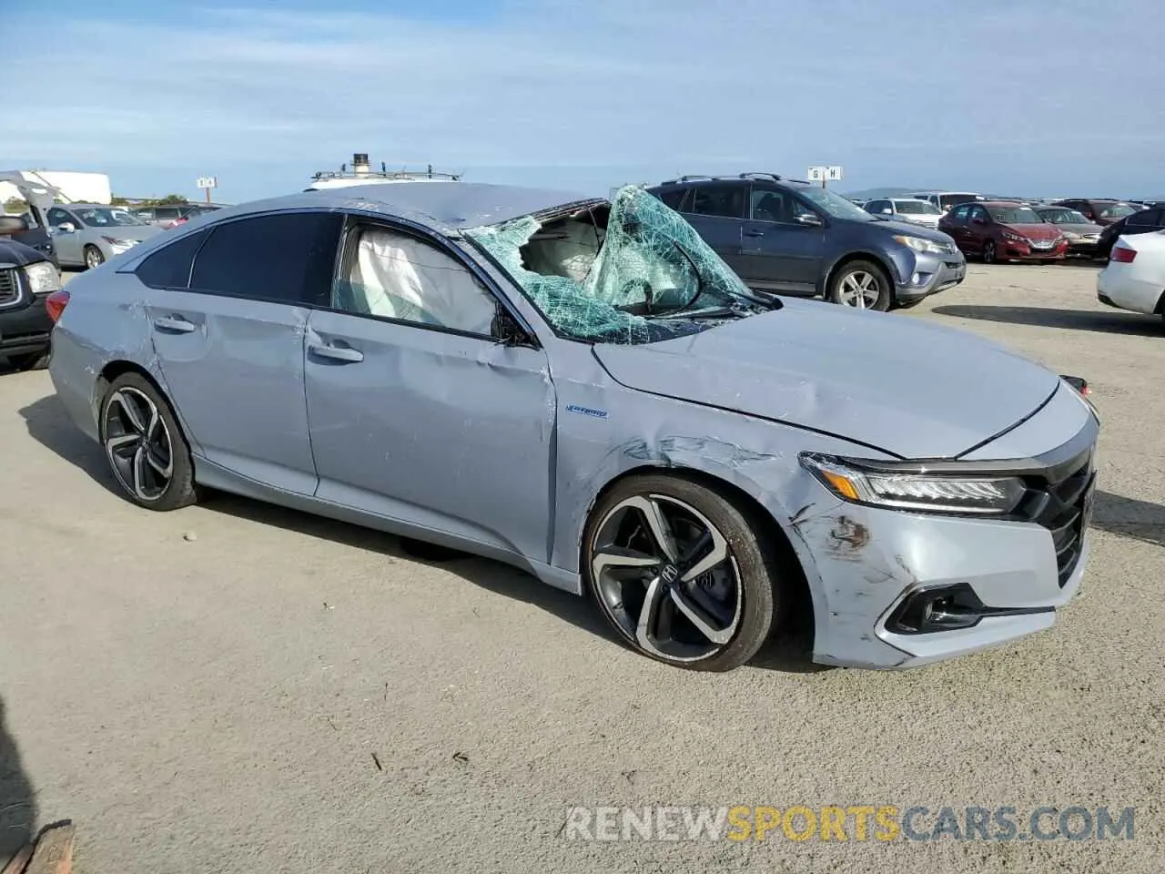 4 Photograph of a damaged car 1HGCV3F27NA032827 HONDA ACCORD 2022