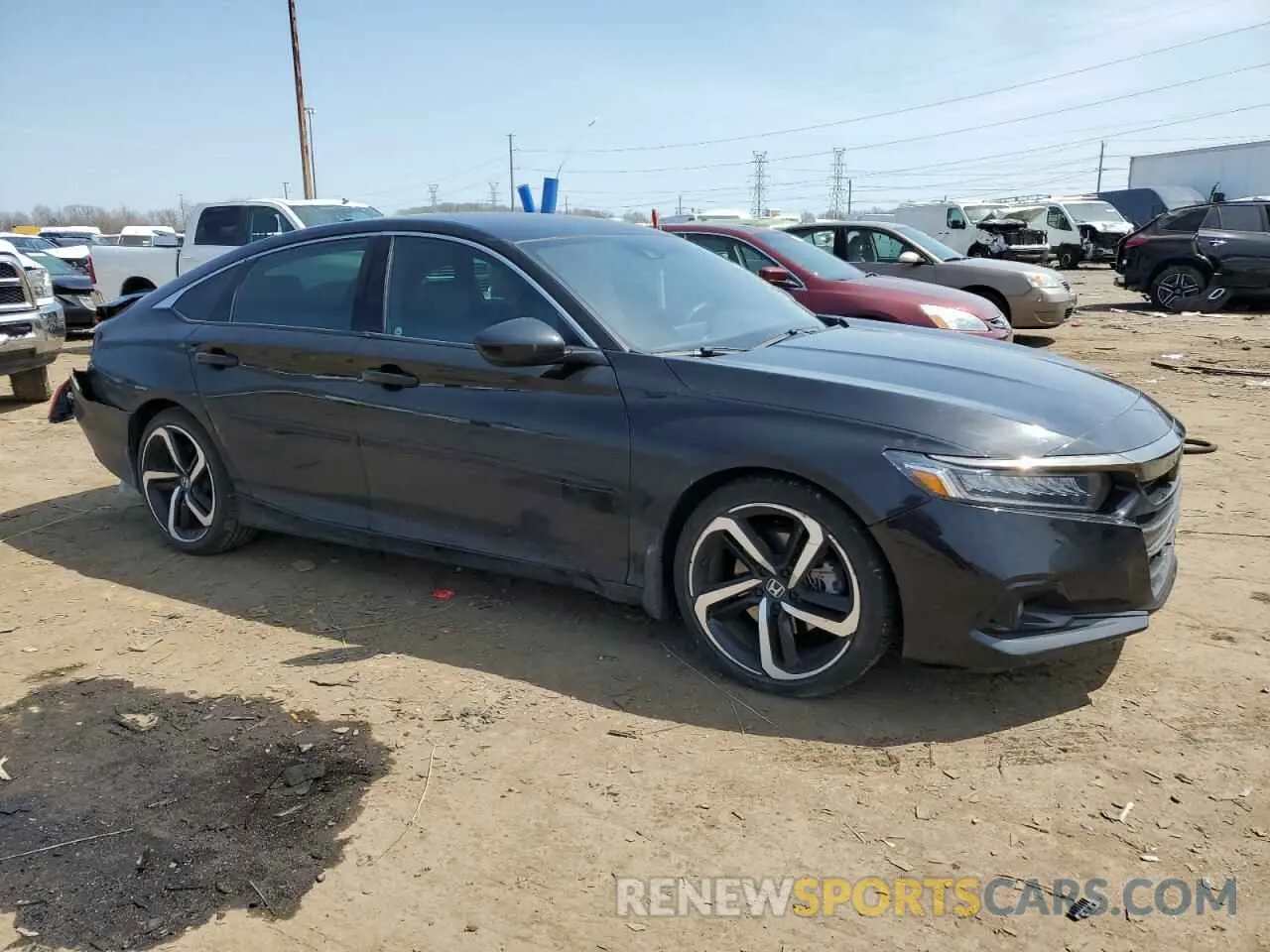 4 Photograph of a damaged car 1HGCV3F27NA035064 HONDA ACCORD 2022