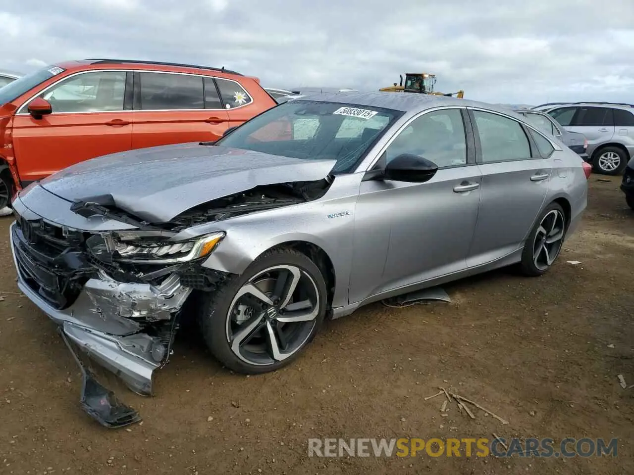 1 Photograph of a damaged car 1HGCV3F27NA035520 HONDA ACCORD 2022