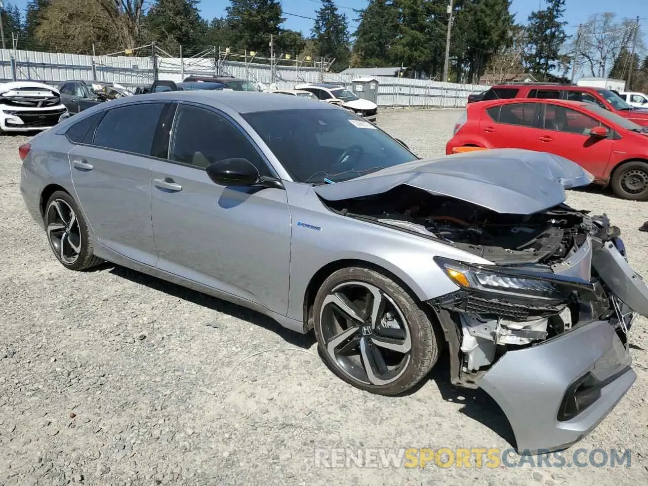 4 Photograph of a damaged car 1HGCV3F27NA041401 HONDA ACCORD 2022