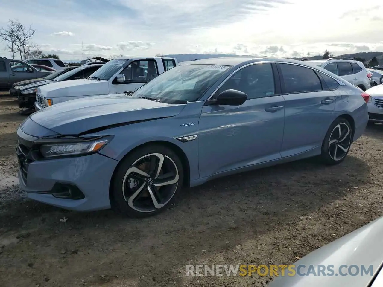 1 Photograph of a damaged car 1HGCV3F27NA047456 HONDA ACCORD 2022